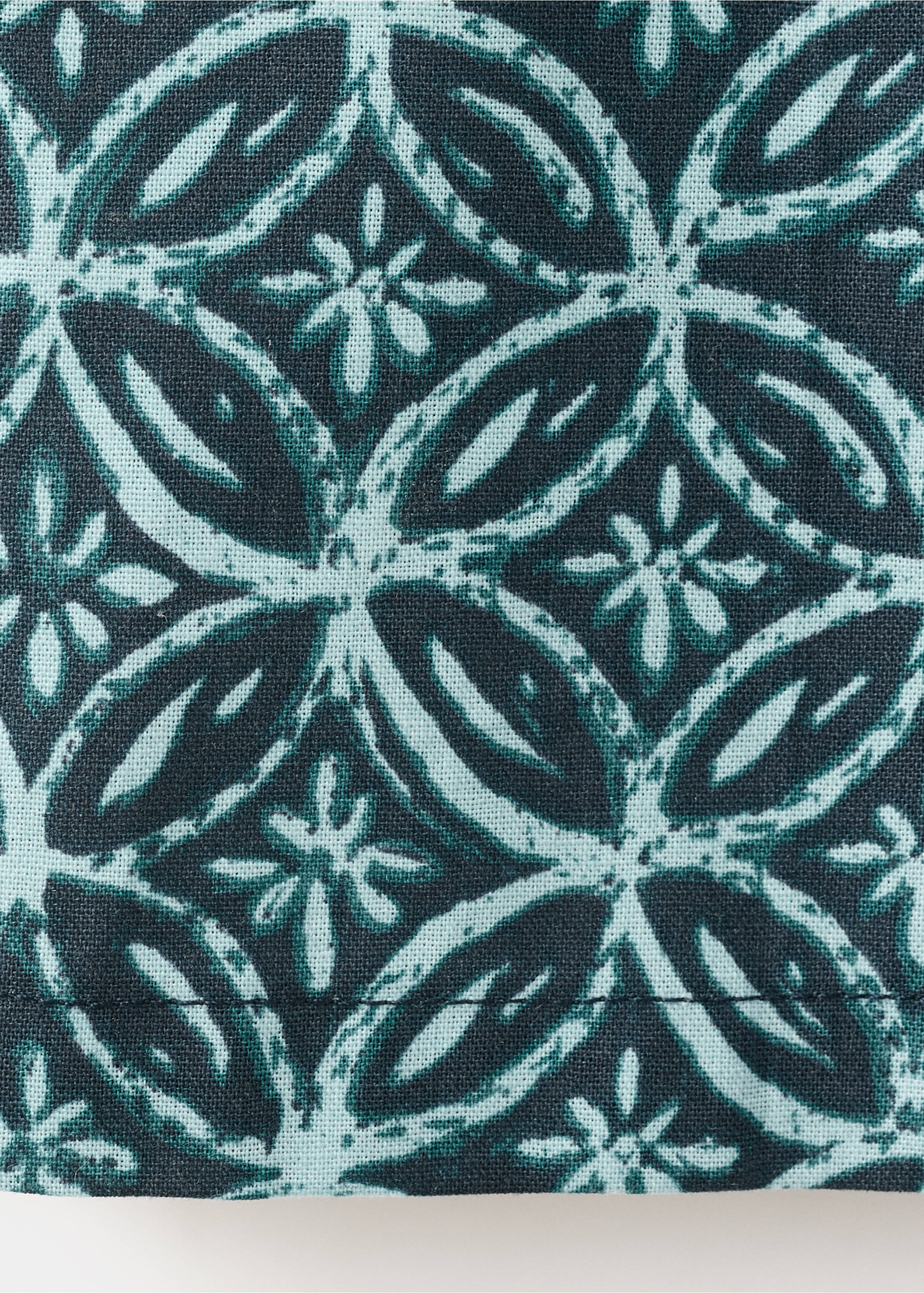 Pantalon imprimé coton - Détail de l'article 0, Bleu marine. Ref: 27075994-00.