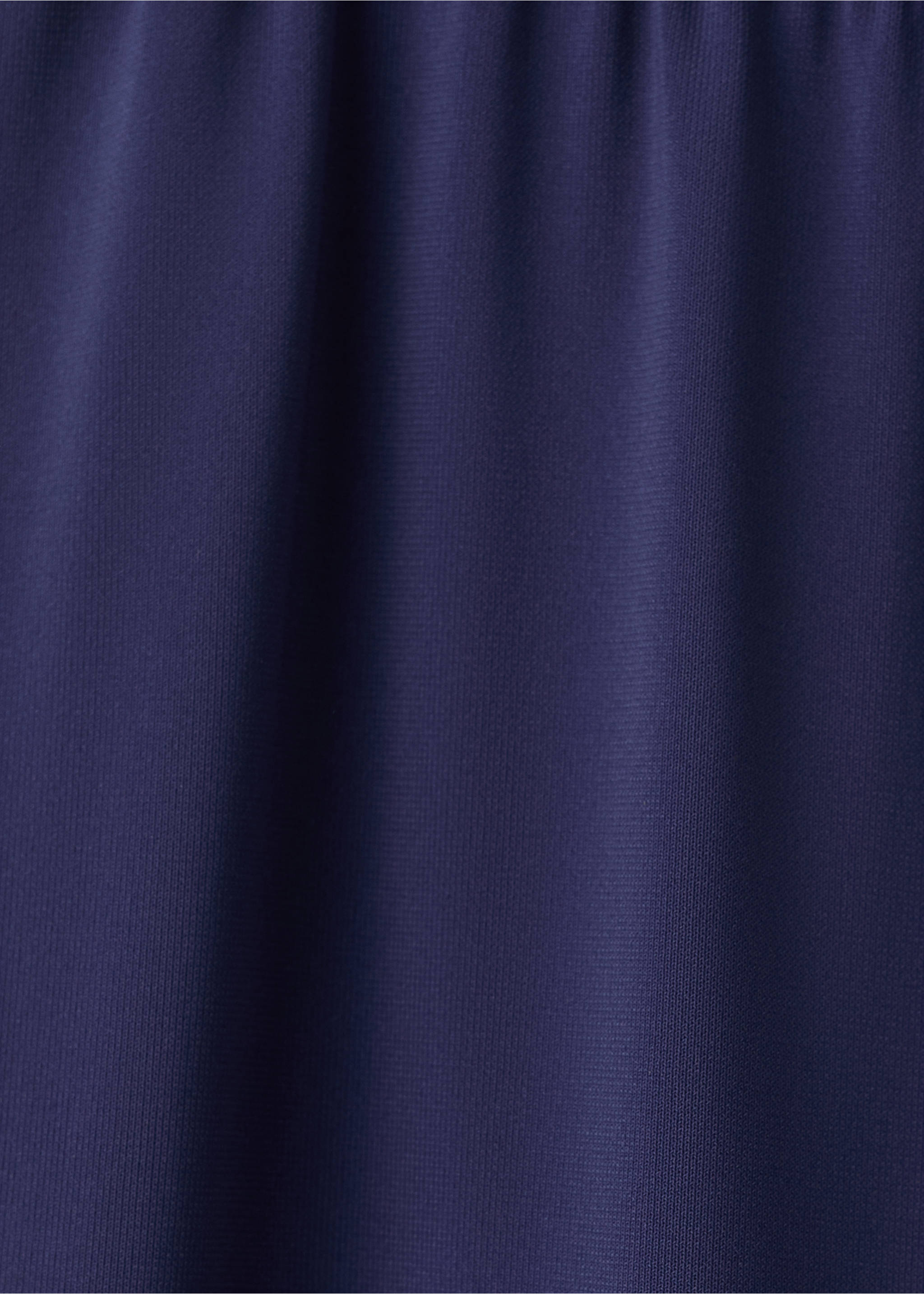 Elastic waist flowy trousers - Details of the article 8, Blue. Ref: 27075995-00.