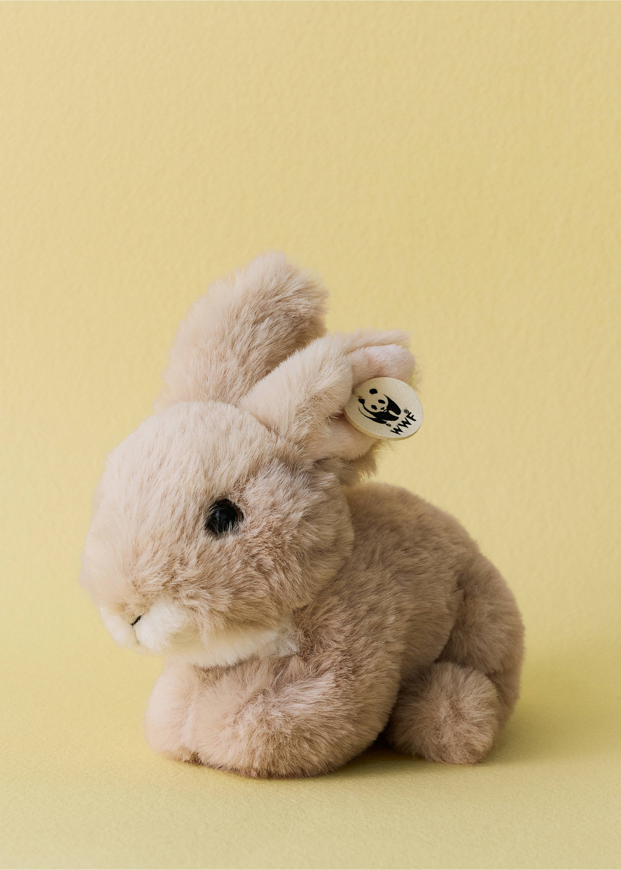 Bunny plush - WWF - General plane, Beige. Ref: 27076003-00.