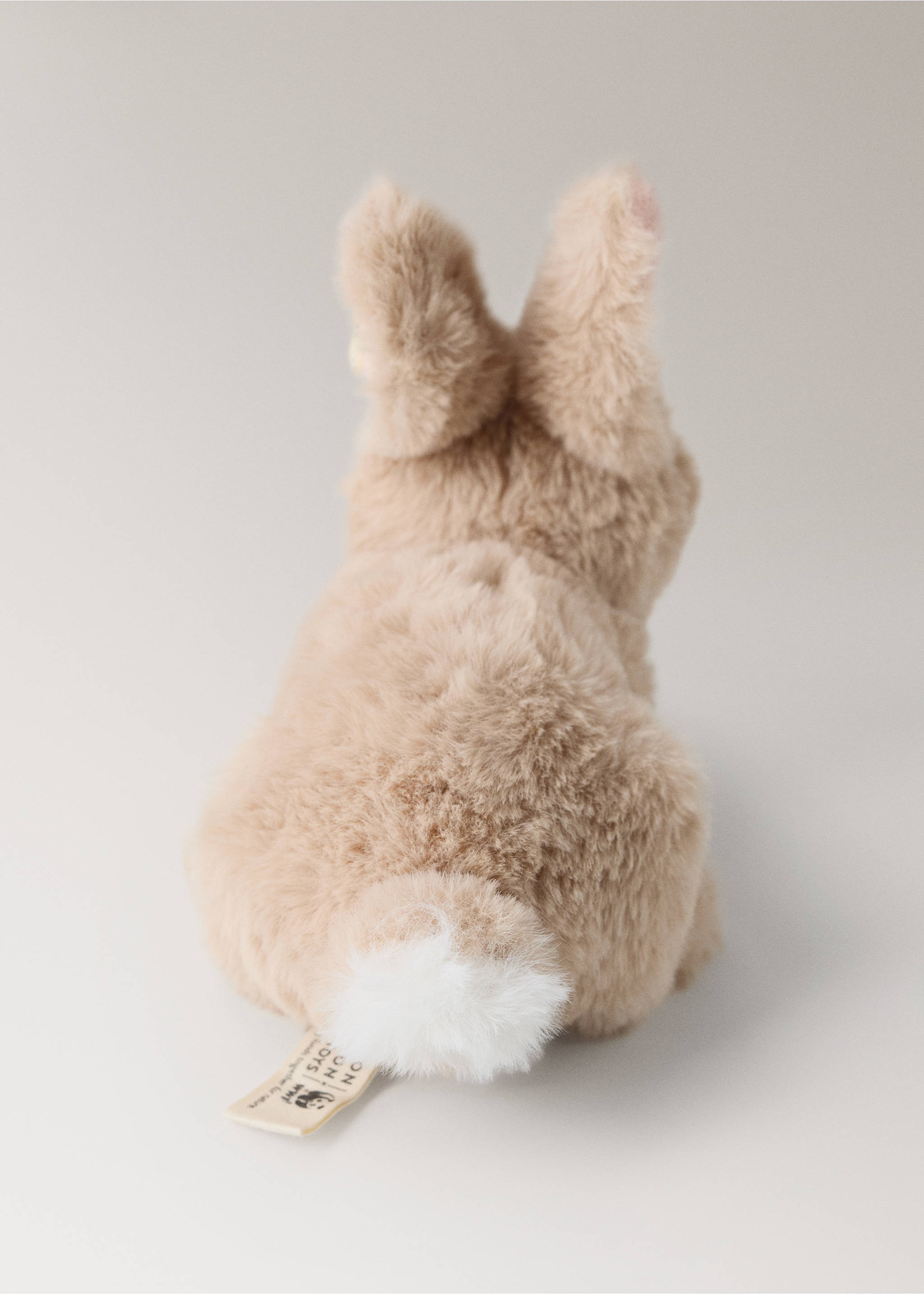 Bunny plush - WWF - Details of the article 3, Beige. Ref: 27076003-00.