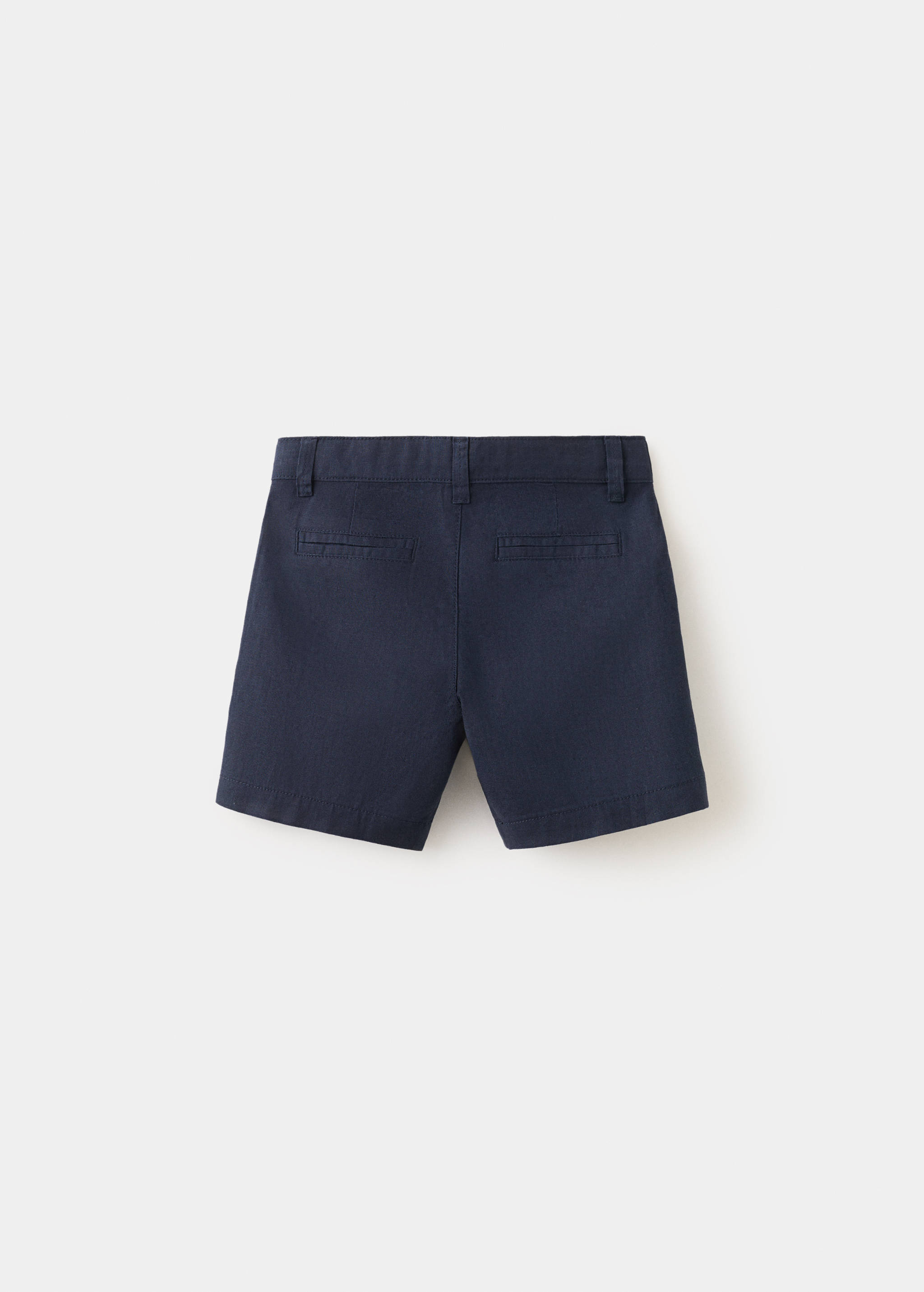 Bermudas lino - Reverso del artículo