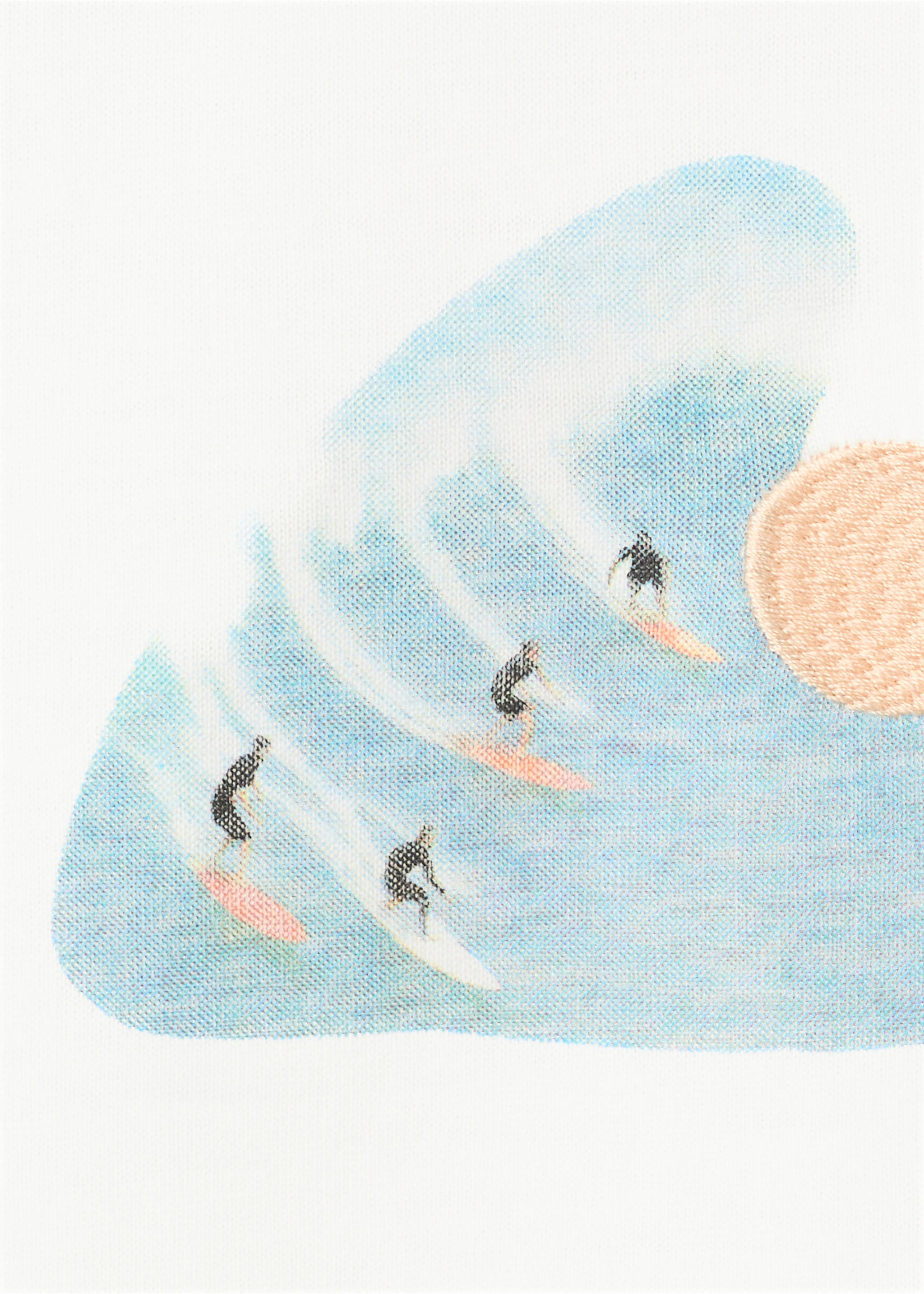 تيشيرت قطن أفرسايز مطبوع - تفاصيل المنتج 0, سكري. Ref: 27076340-00.