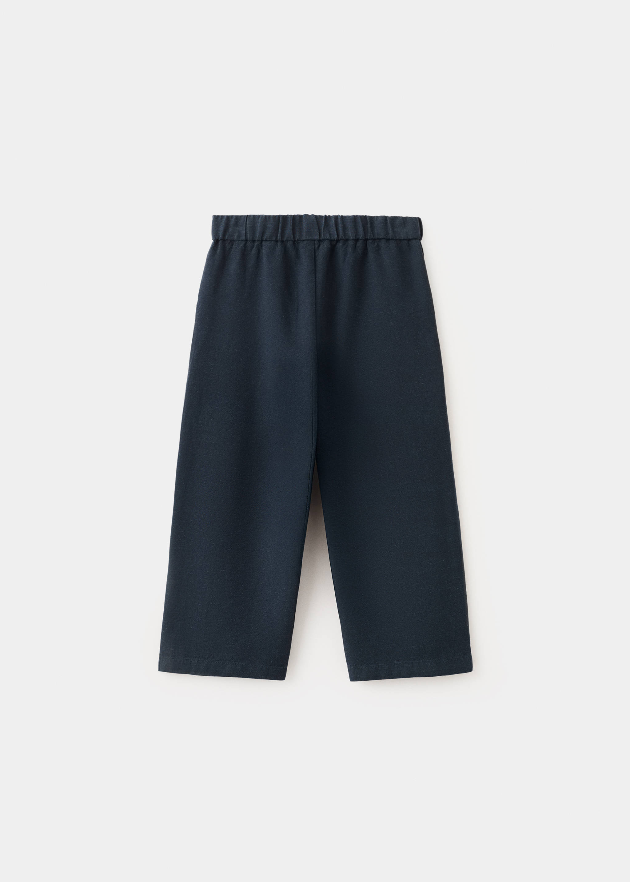 Pantalon lyocell lin à double boutonnage - Verso de l’article