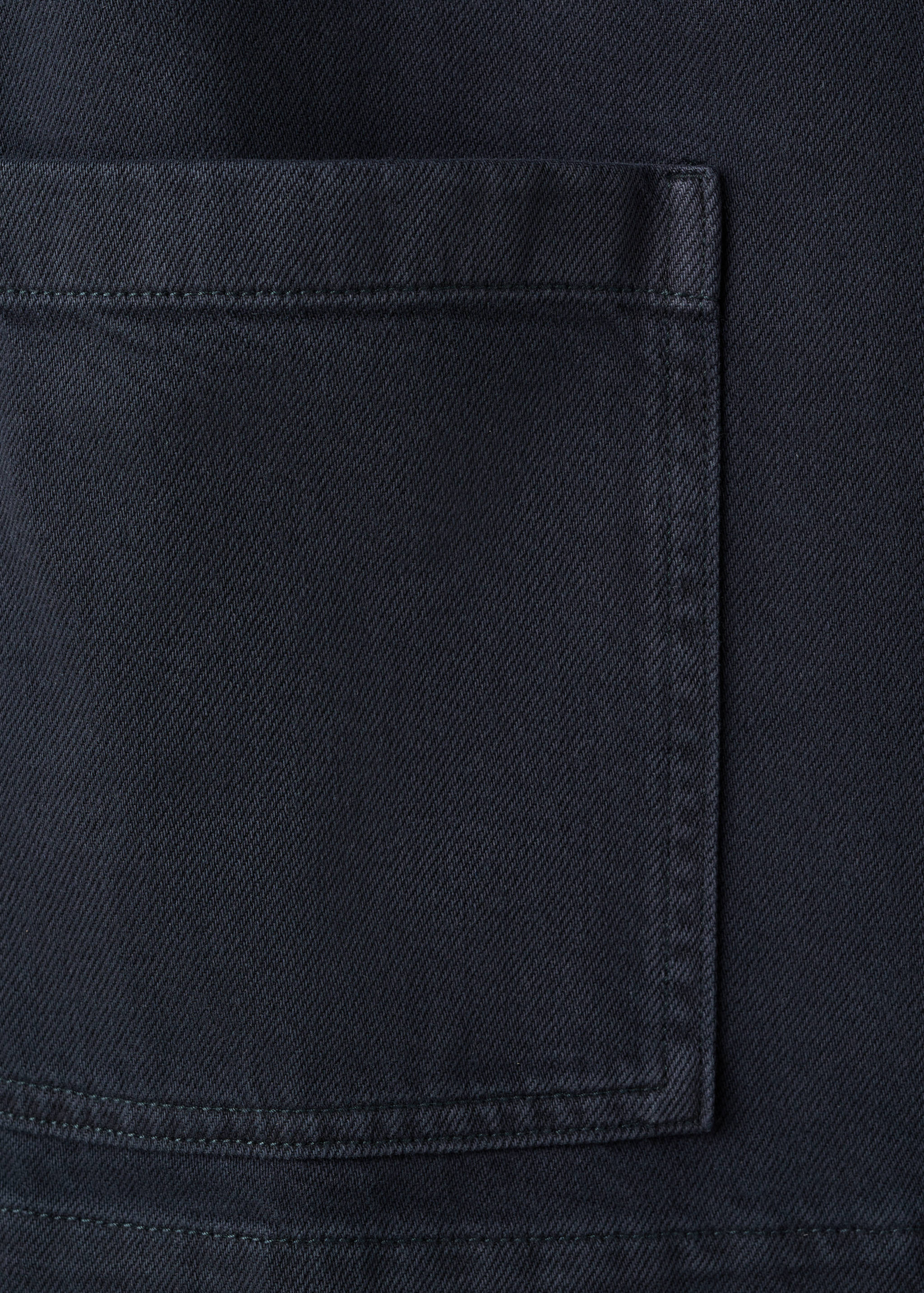 Pocketed cotton overshirt - Details of the article 0