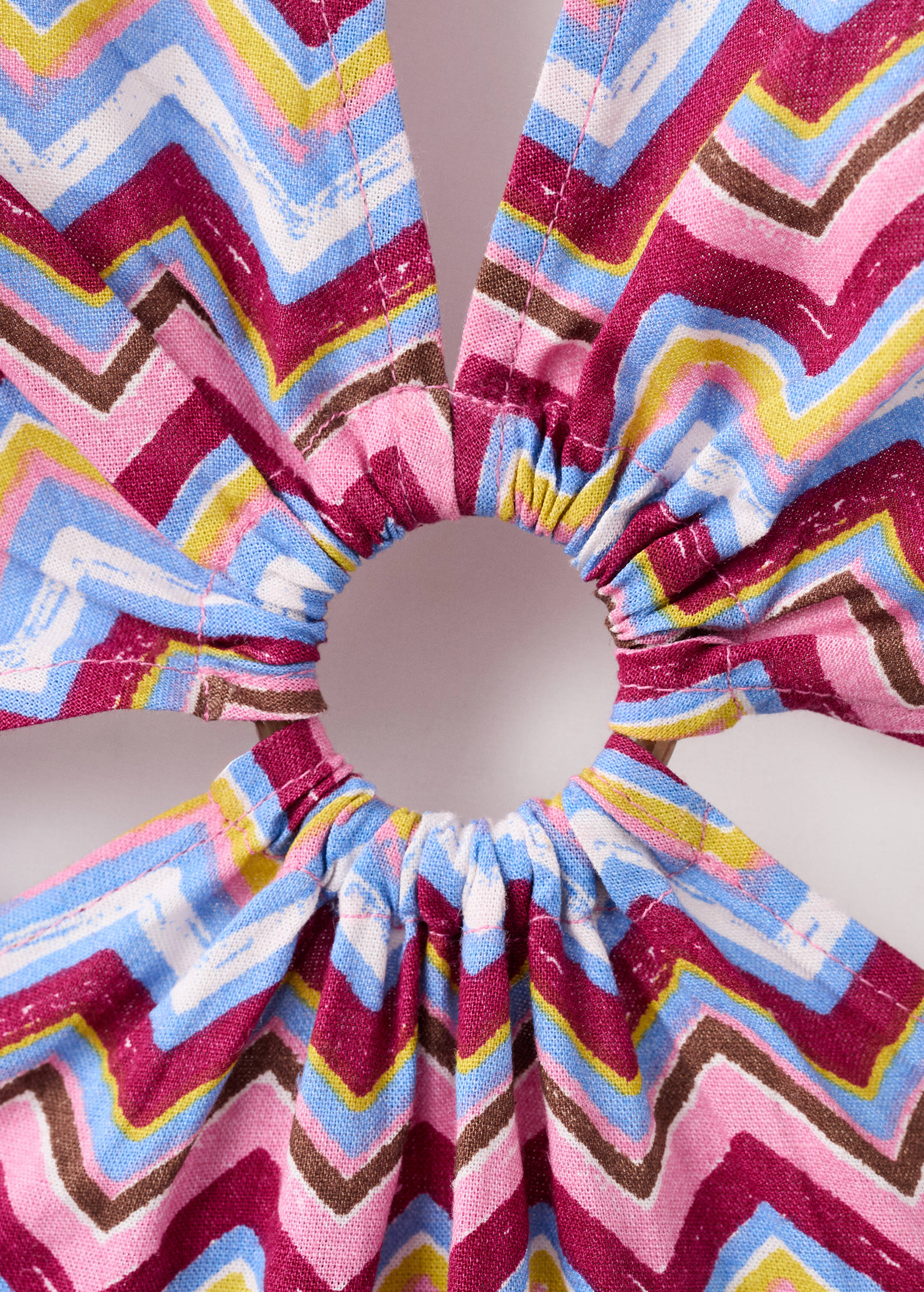 Robe imprimée cut-out - Détail de l'article 8