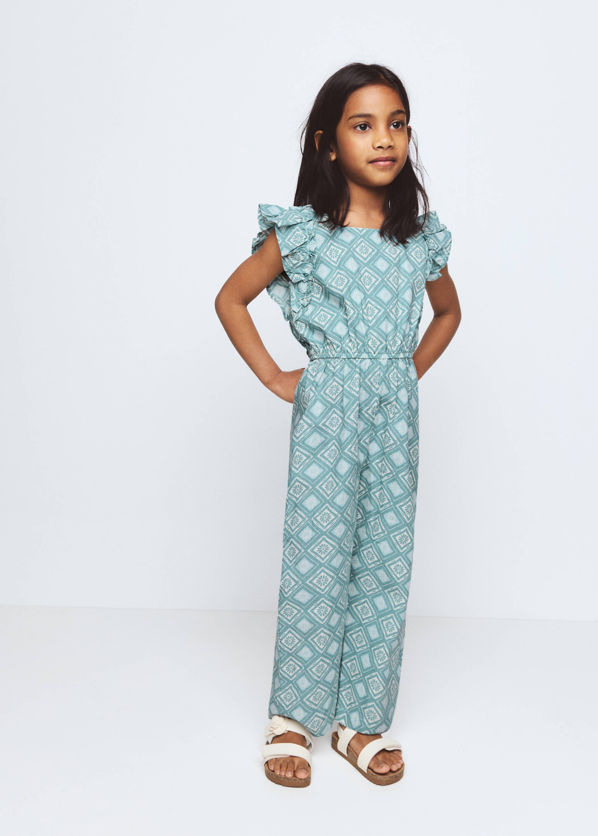 Mono estampado volantes - Plano general