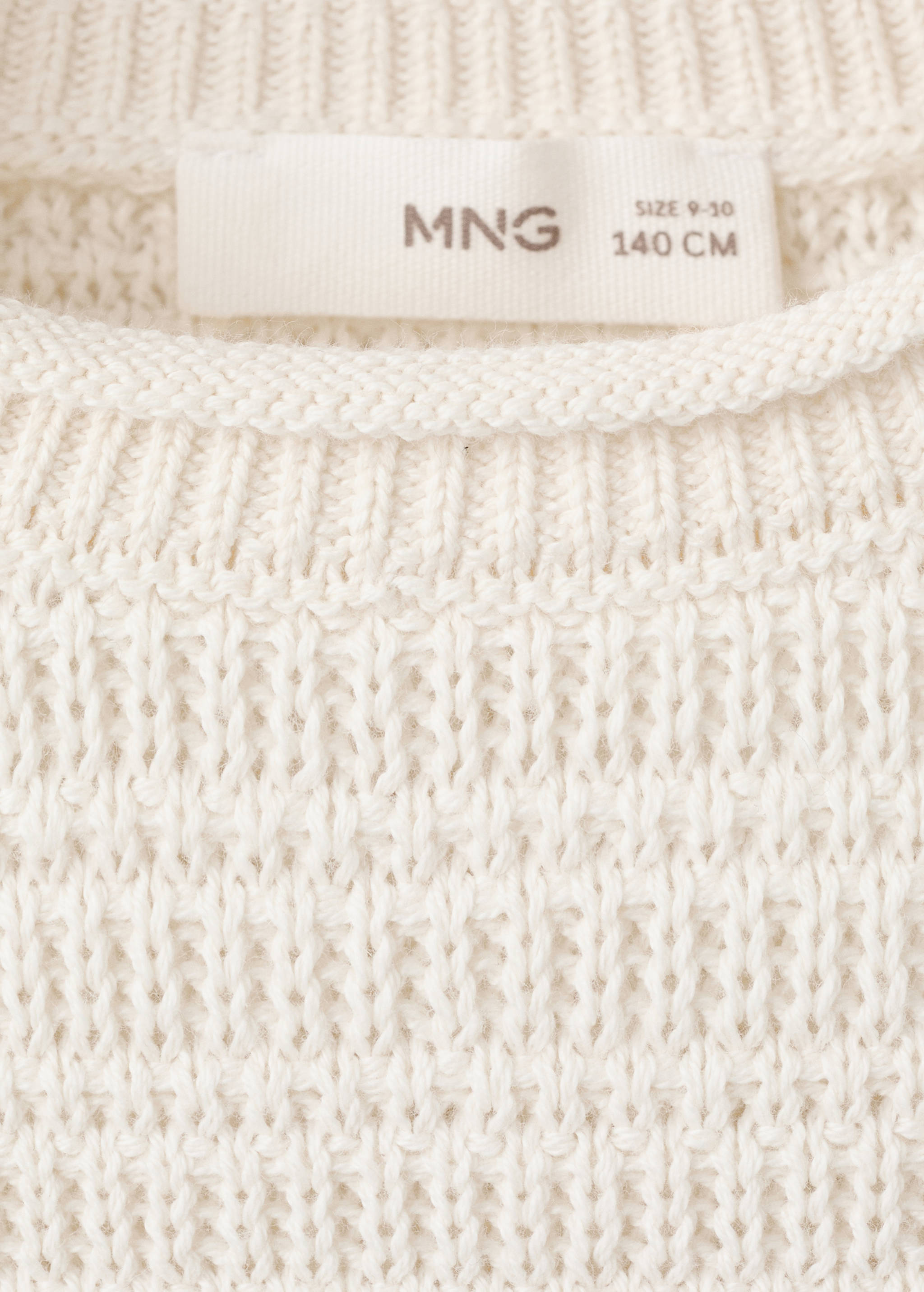 Embroidered knitted top - Details of the article 8