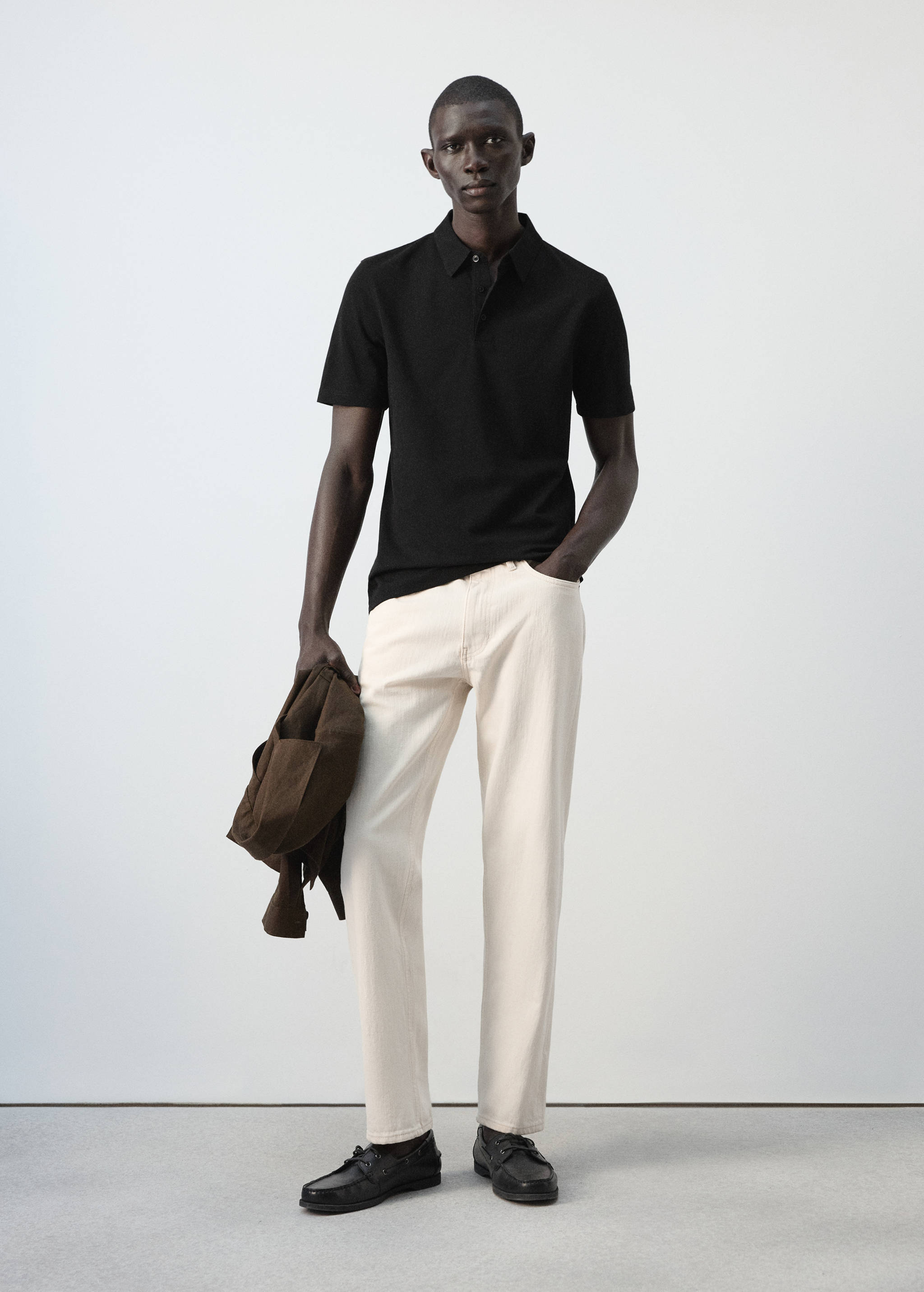 Polo piqué slim-fit - Plan général