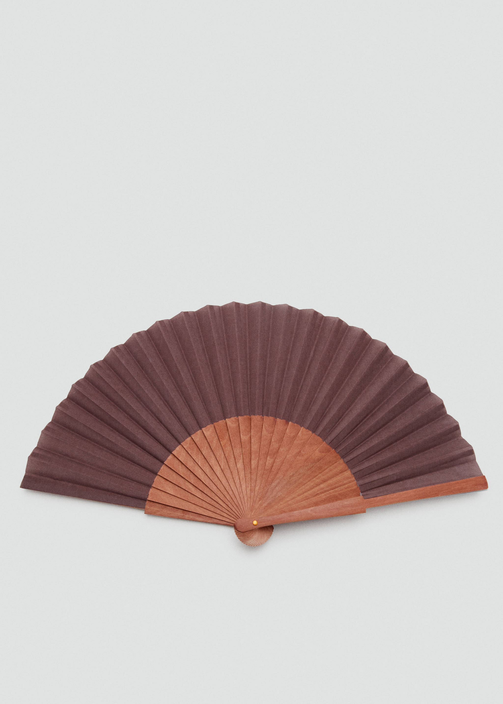 Smooth wooden fan - Article without model