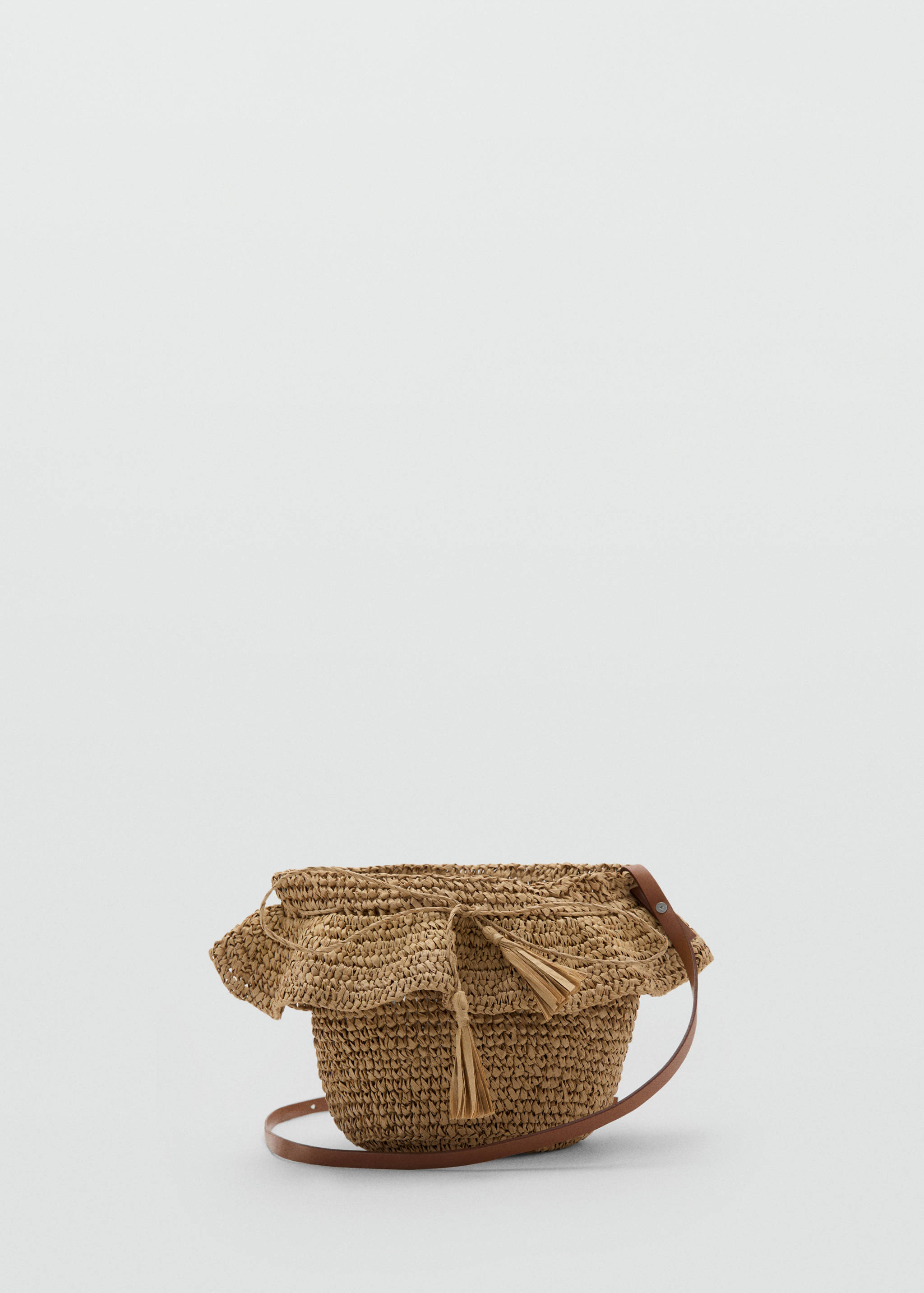 Natural fibre bucket bag - Article without model