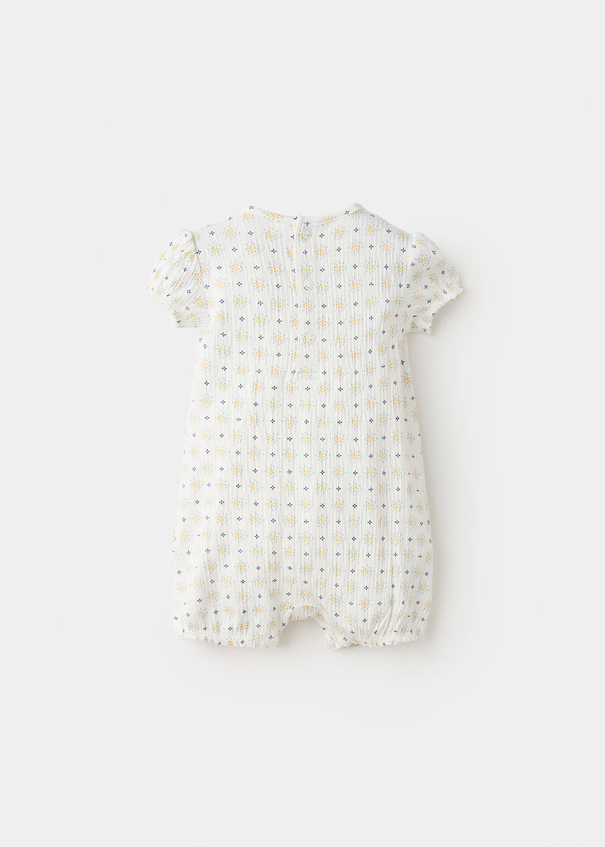 Printed cotton pyjamas — Off White