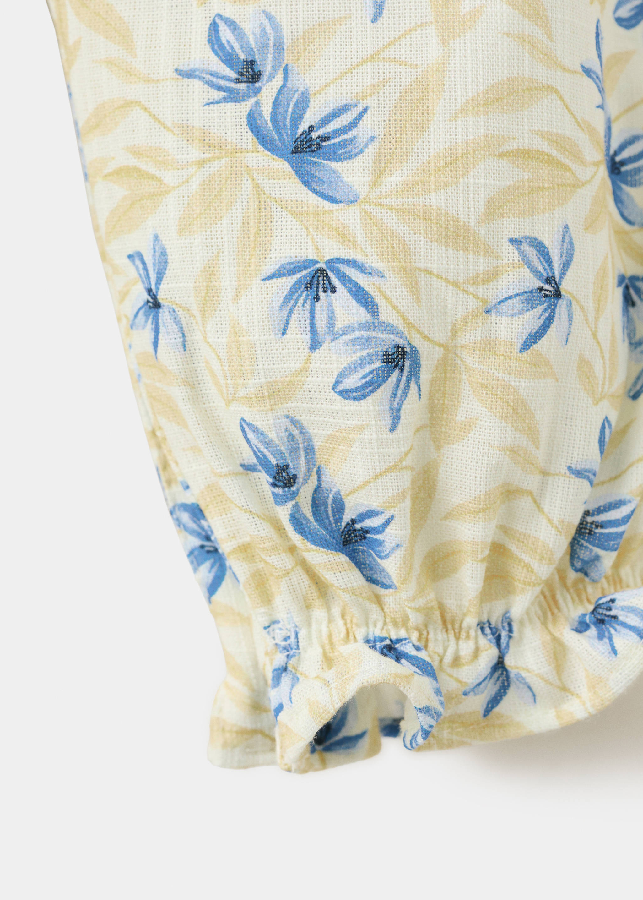 Flower print jumpsuit - Details of the article 0