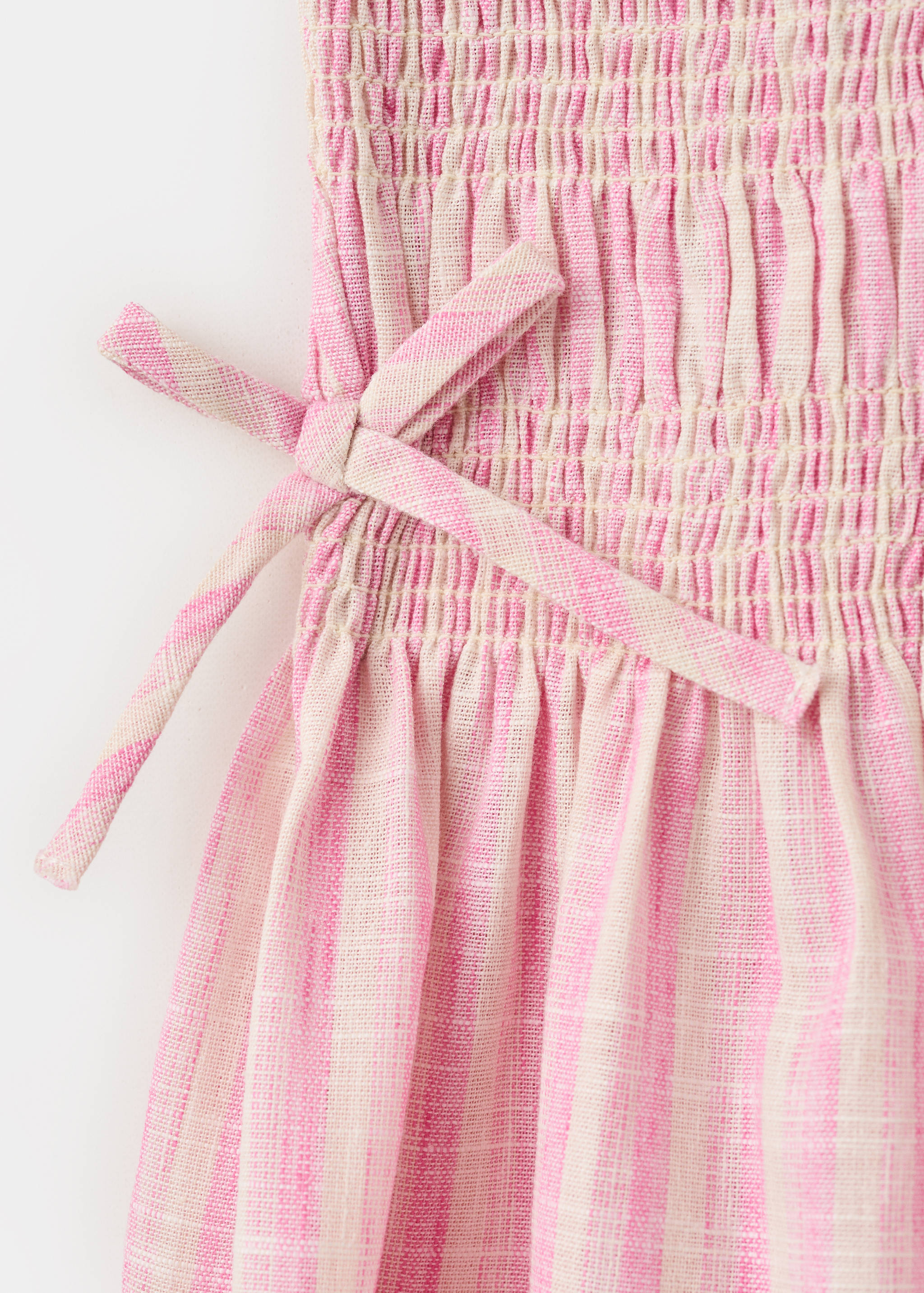 Bow striped dress - Details of the article 8