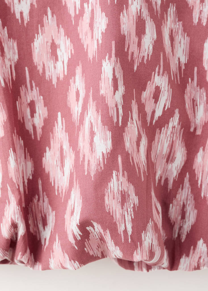 Printed cotton blouse — Strawberry