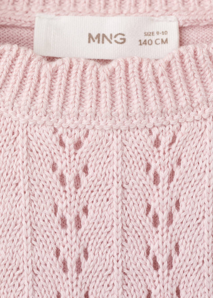 Neckholder-Crochet-Top — Zartrosa