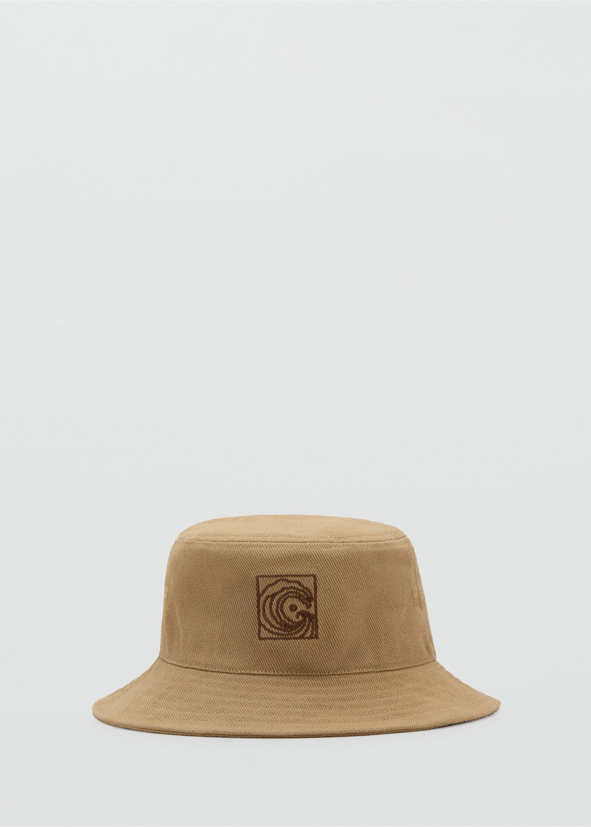 Gorro bucket bordado - Artículo sin modelo, Arena. Ref: 27076739-00.