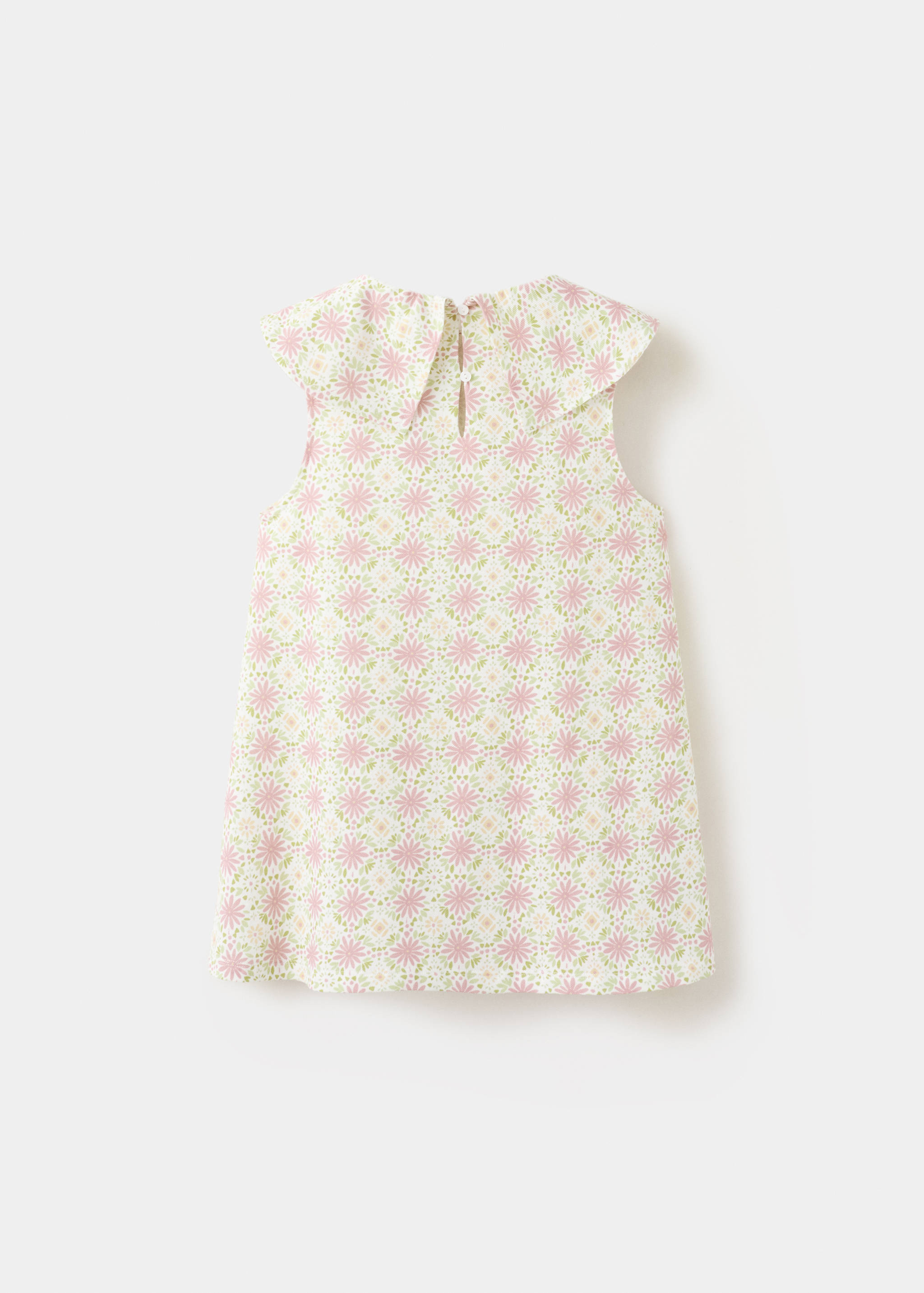 Vestido algodón estampado - Reverso del artículo