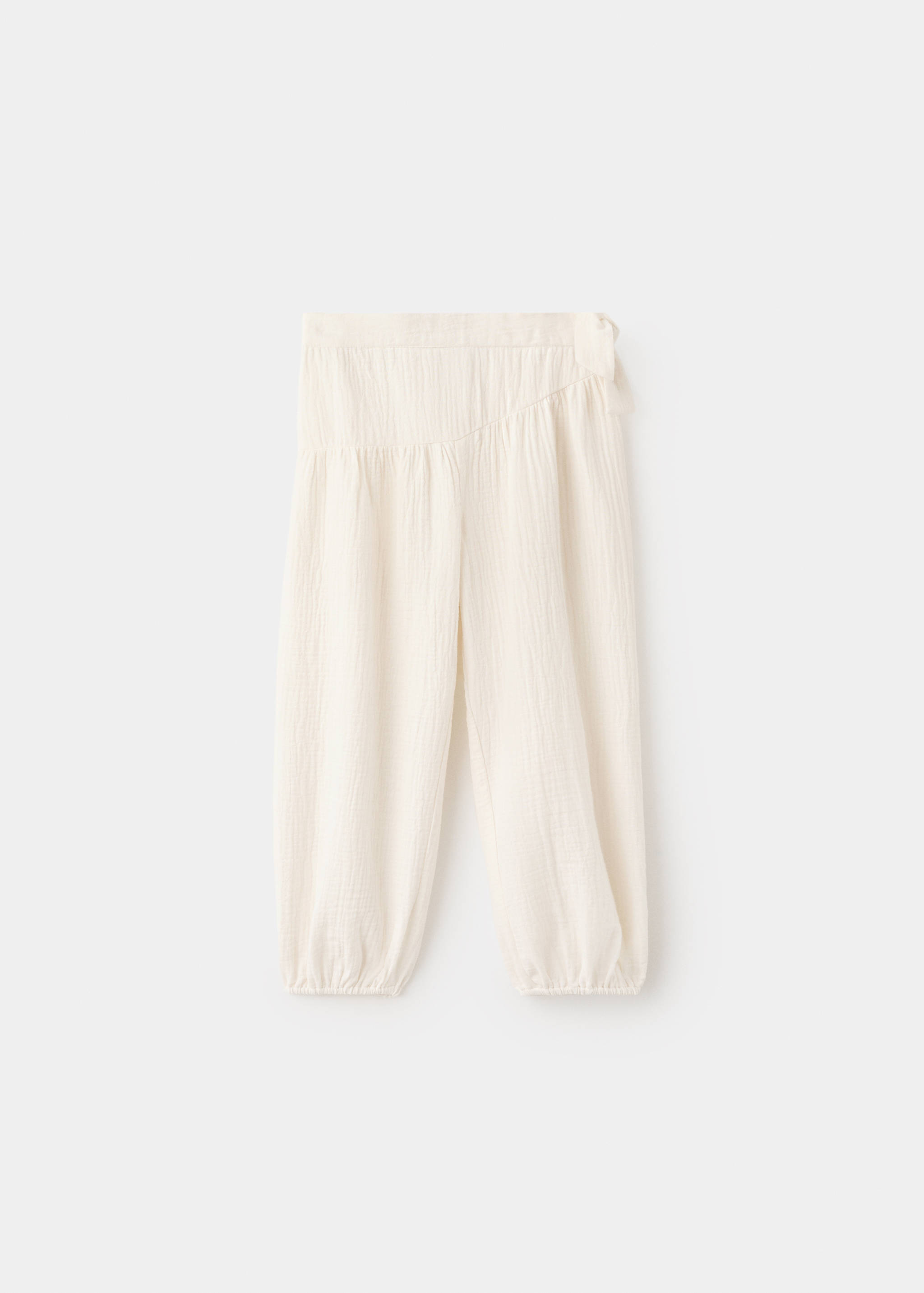 Pantalon détail nœud sur le côté - Article sans modèle