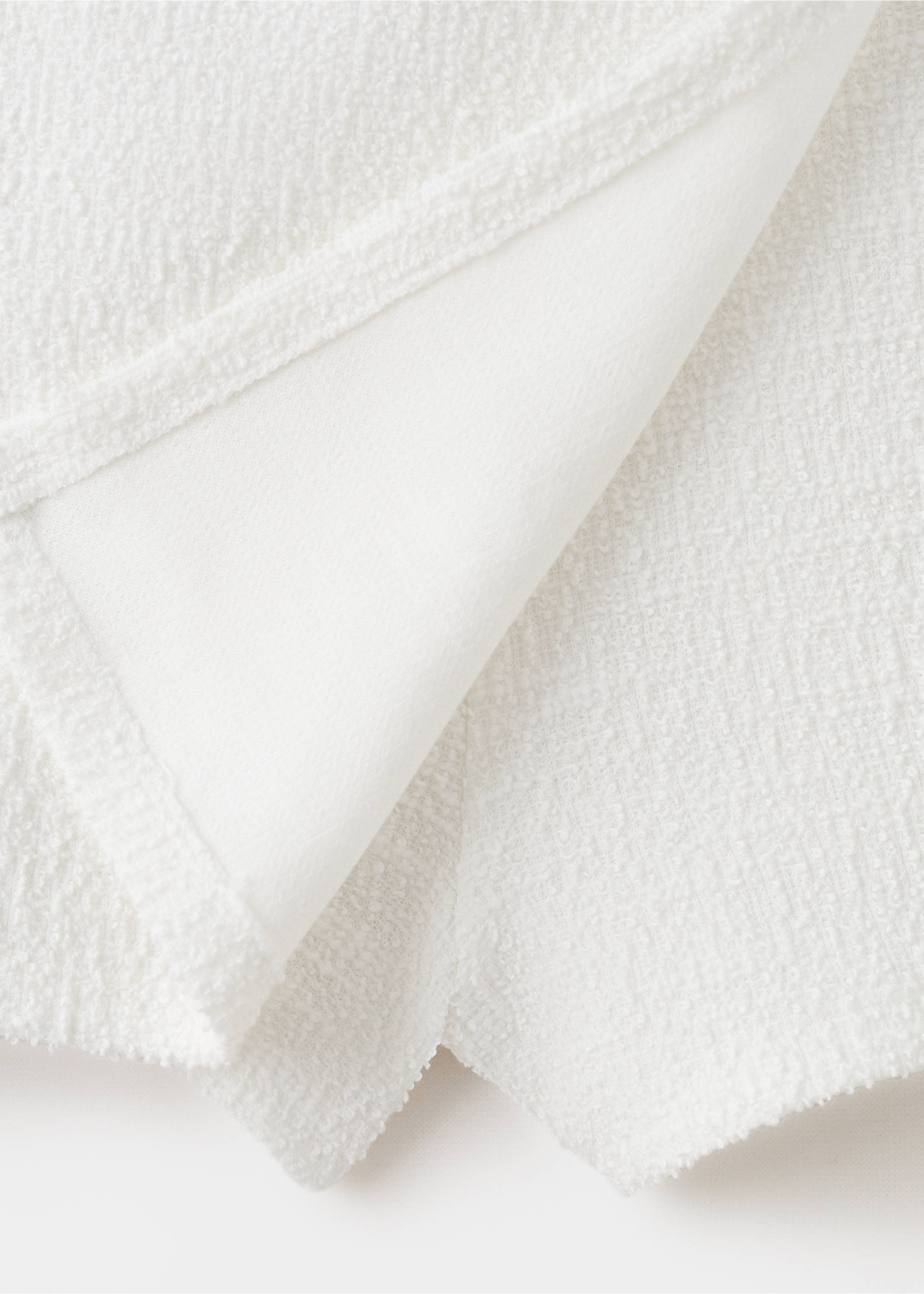 Knitted skirt and trousers - Details of the article 0, Off White. Ref: 27076750-00.