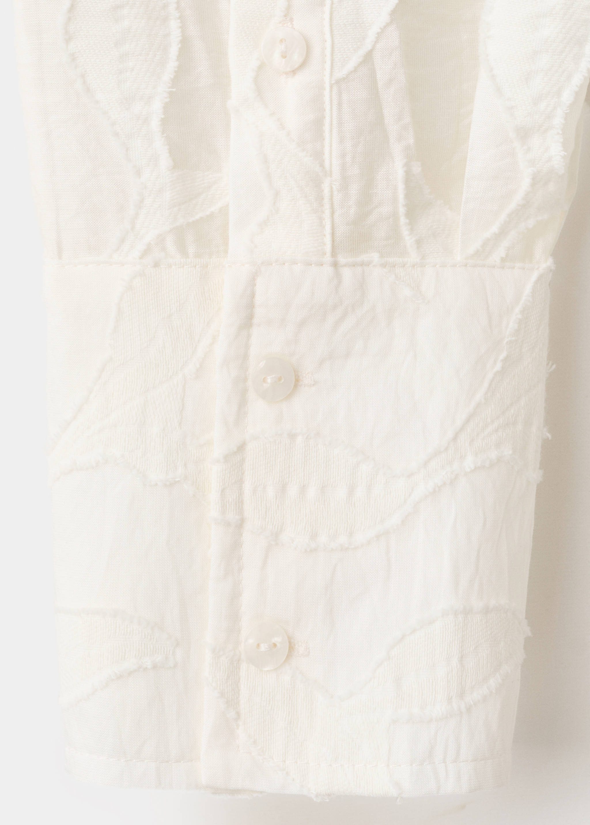 Floral embroidery blouse - Details of the article 0