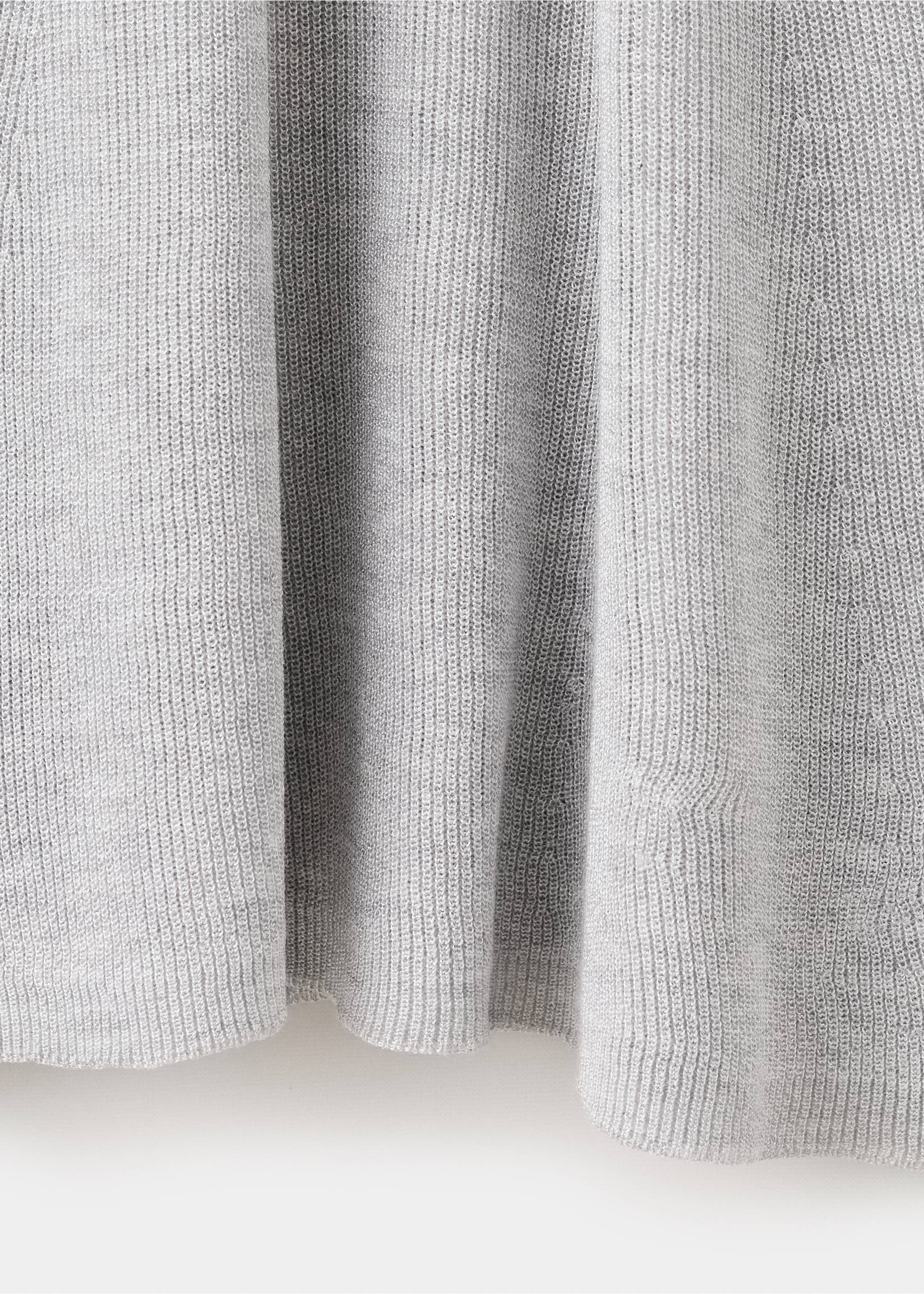 Falda midi punto fino - Detalle del artículo 0, Gris claro vigoré. Ref: 27077143-00.