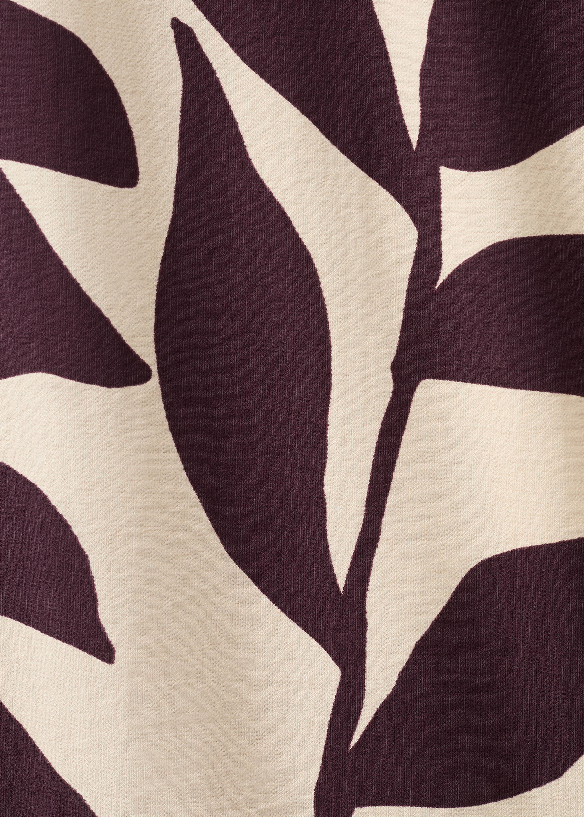 Pantalon droit imprimé - Détail de l'article 0