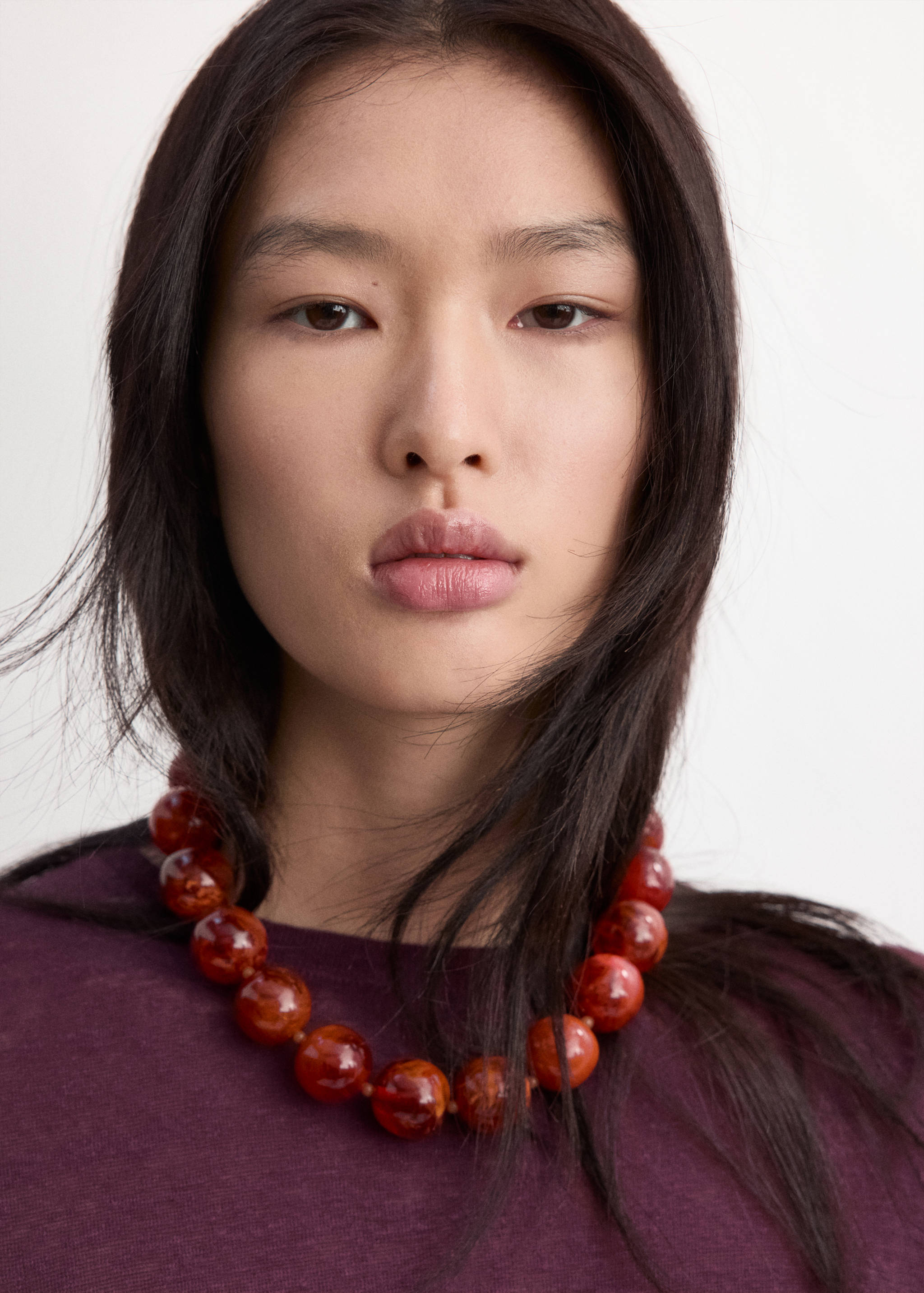 Short-sleeved linen t-shirt - Details of the article 1