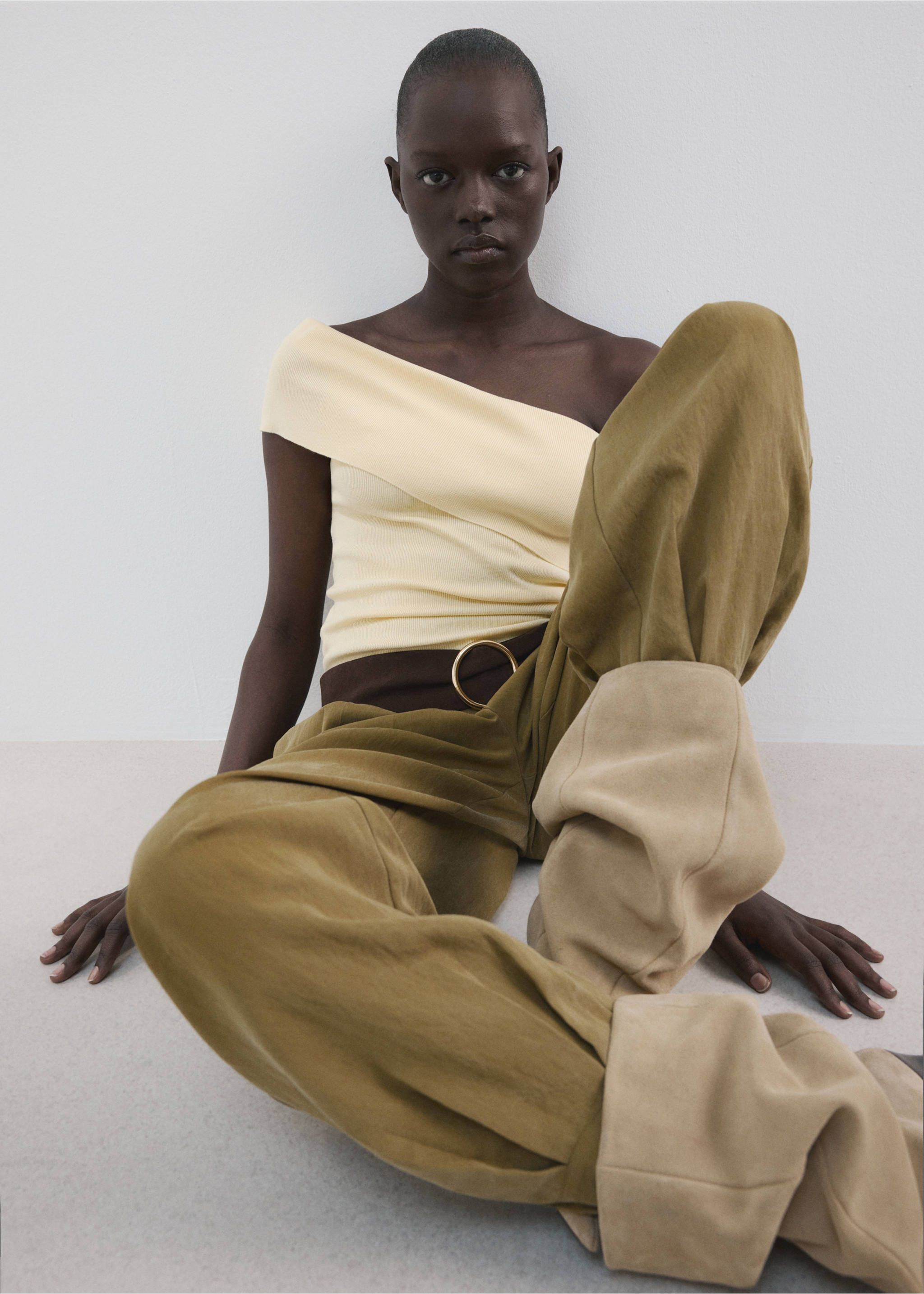 Top punto palabra de honor - Detalle del artículo 2, Vainilla. Ref: 27077155-00.