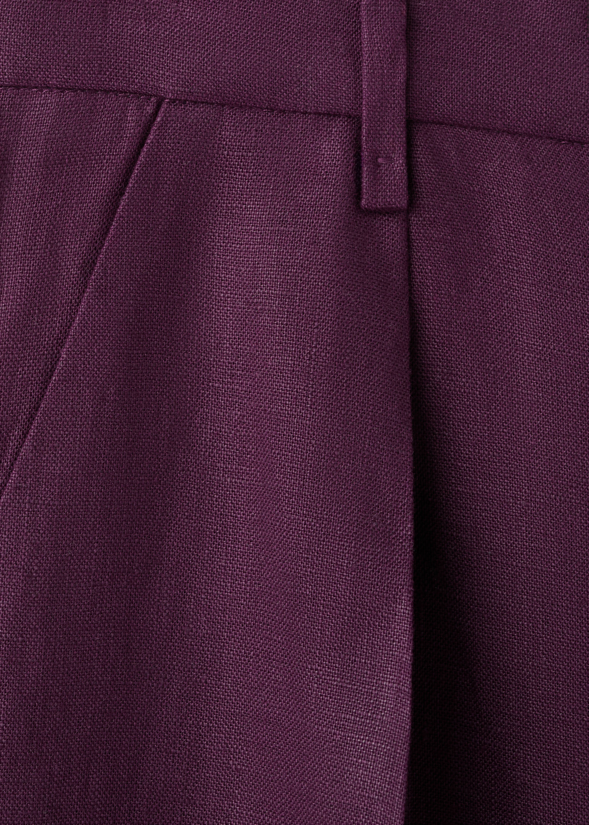 Bermudas lino rectas - Detalle del artículo 0