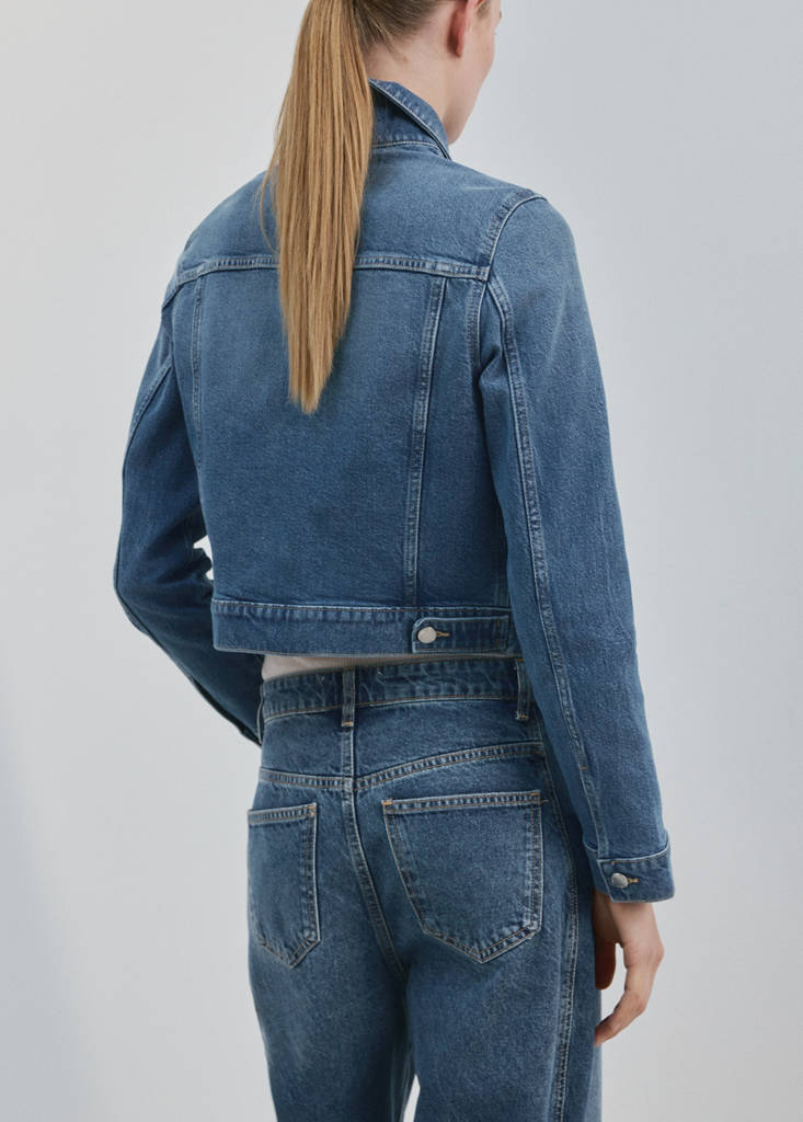 Pockets denim jacket — Medium Blue