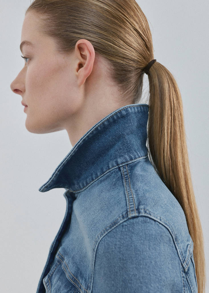 Pockets denim jacket — Medium Blue