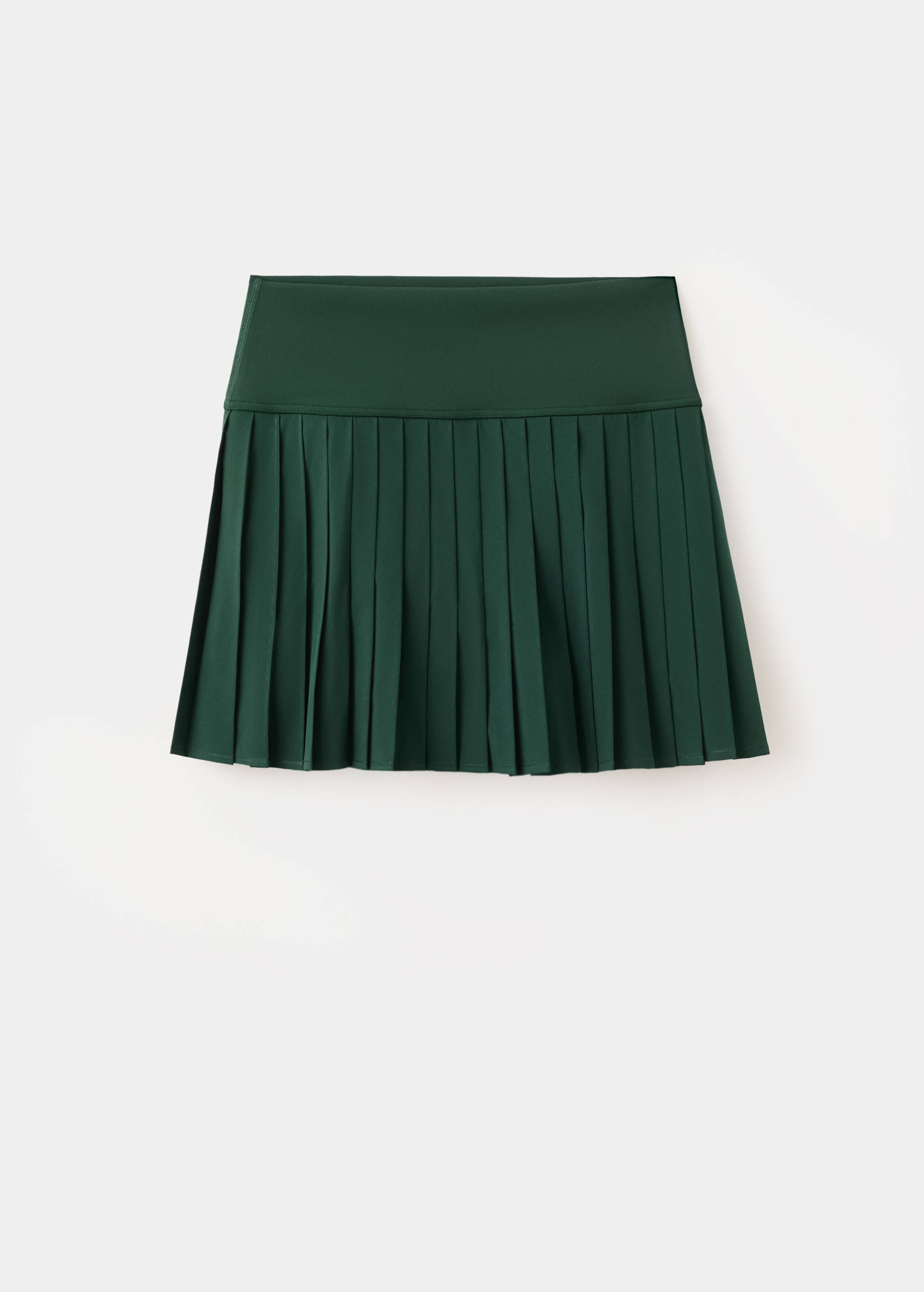 Wide pleated skirt - Article without model