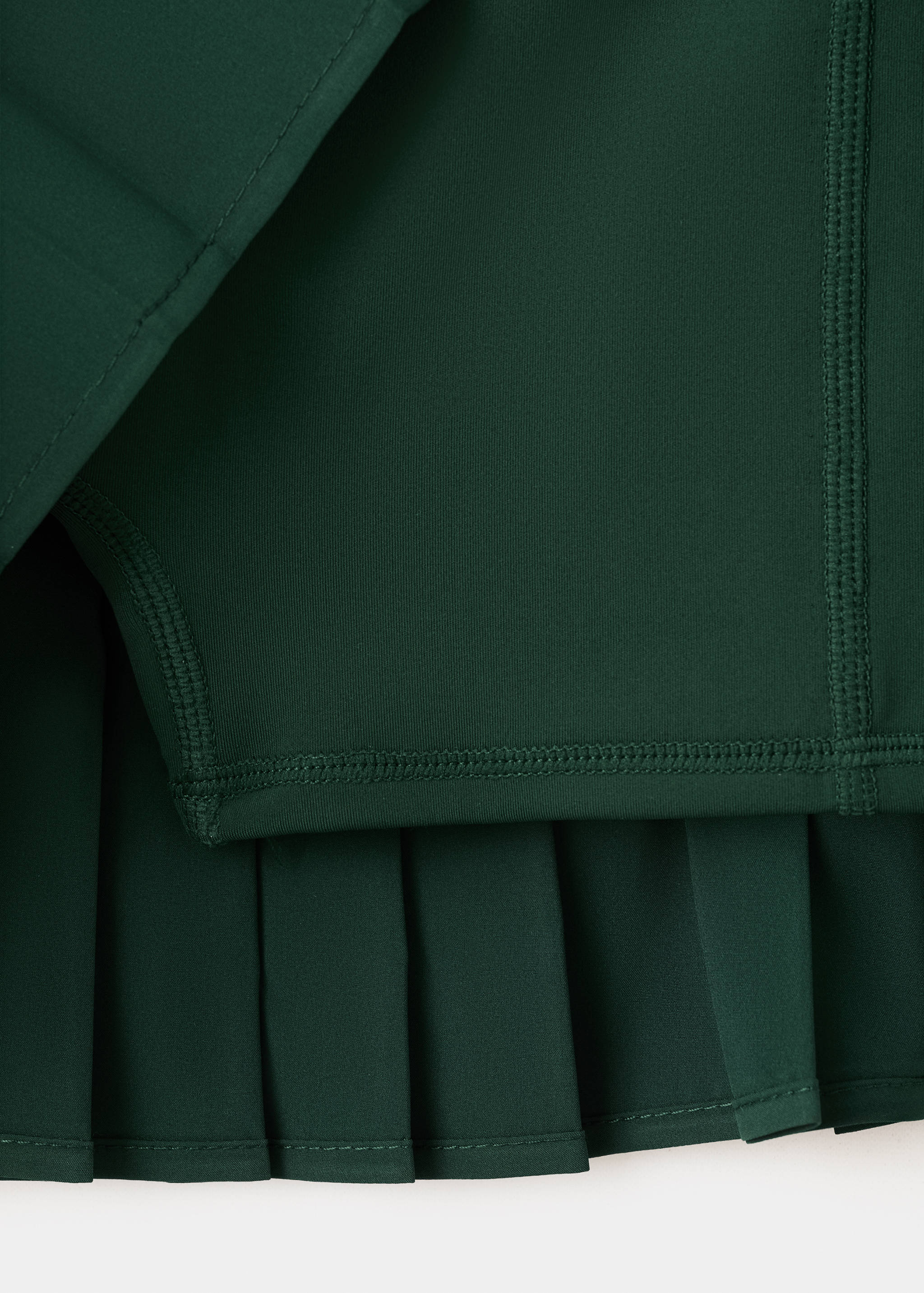 Wide pleated skirt - Details of the article 0