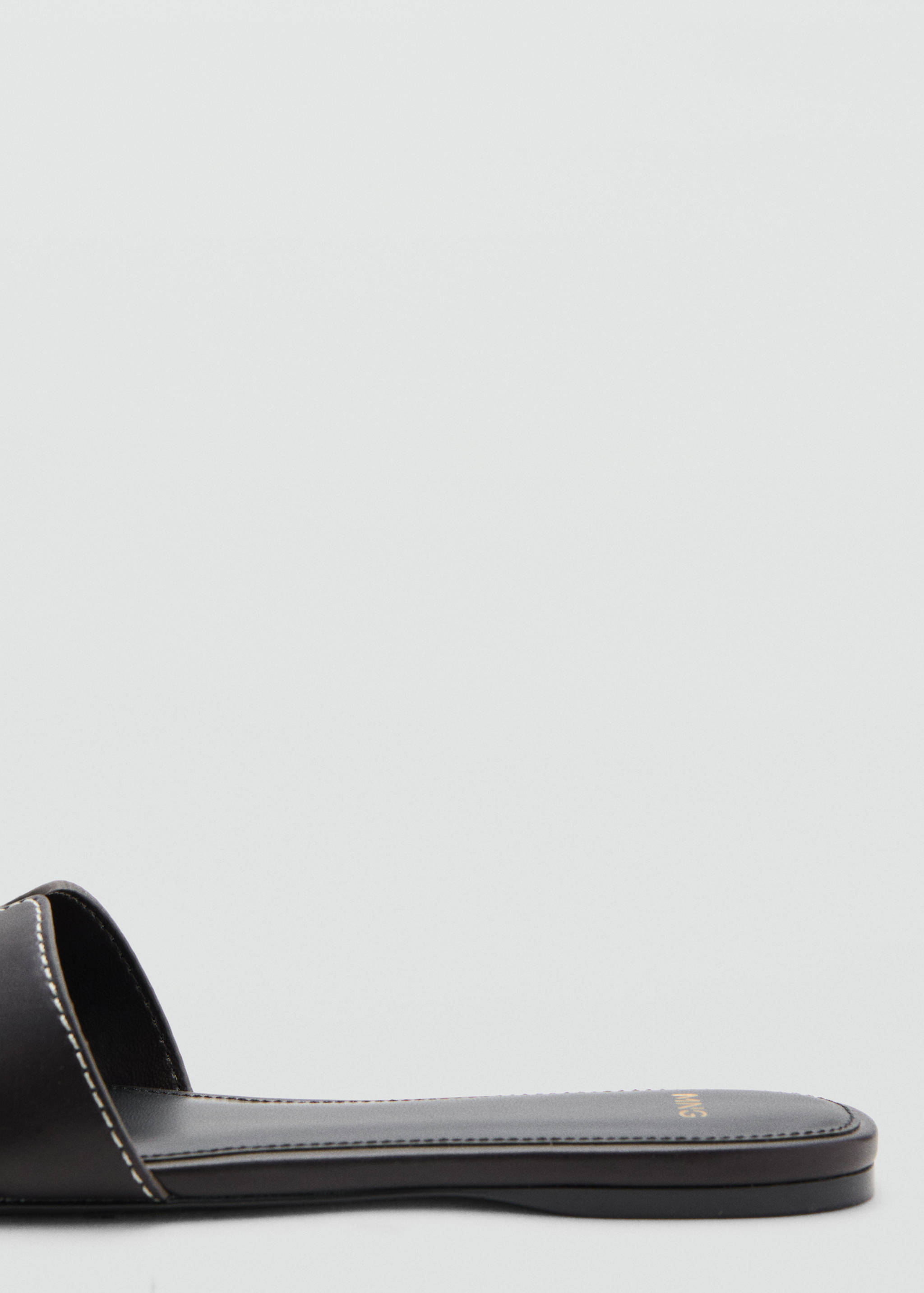 Metallic detail strap sandal - Details of the article 1