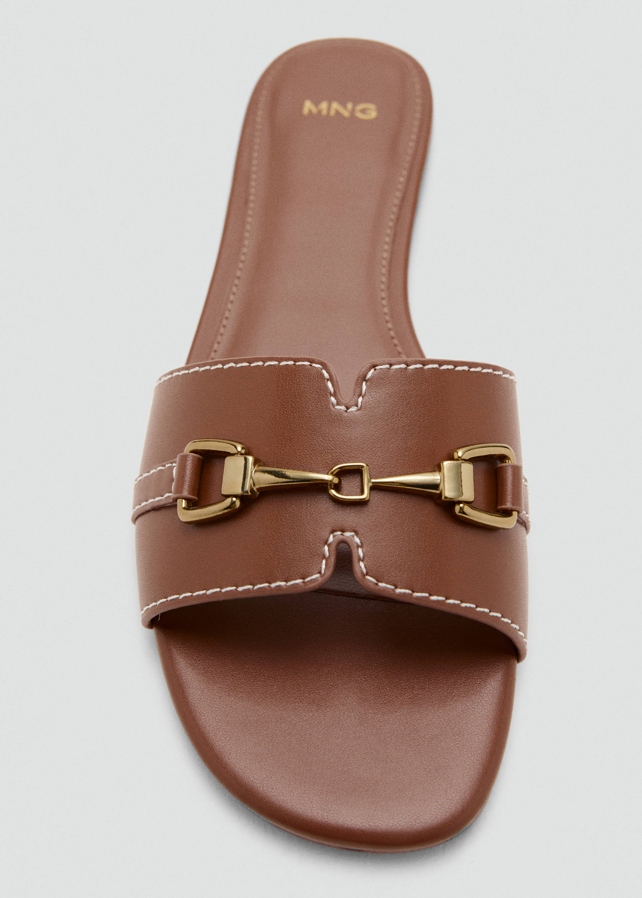 Metallic detail strap sandal - Details of the article 3