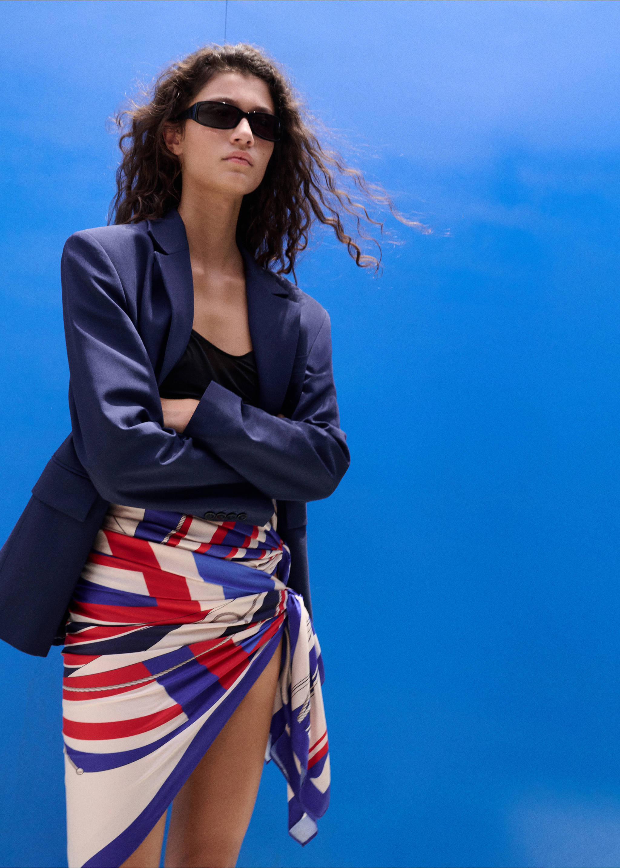 แว่นกันแดดกรอบอะซิเตท - เครื่องบินทั่วไป, สีดำ. Ref: 27077788-00.