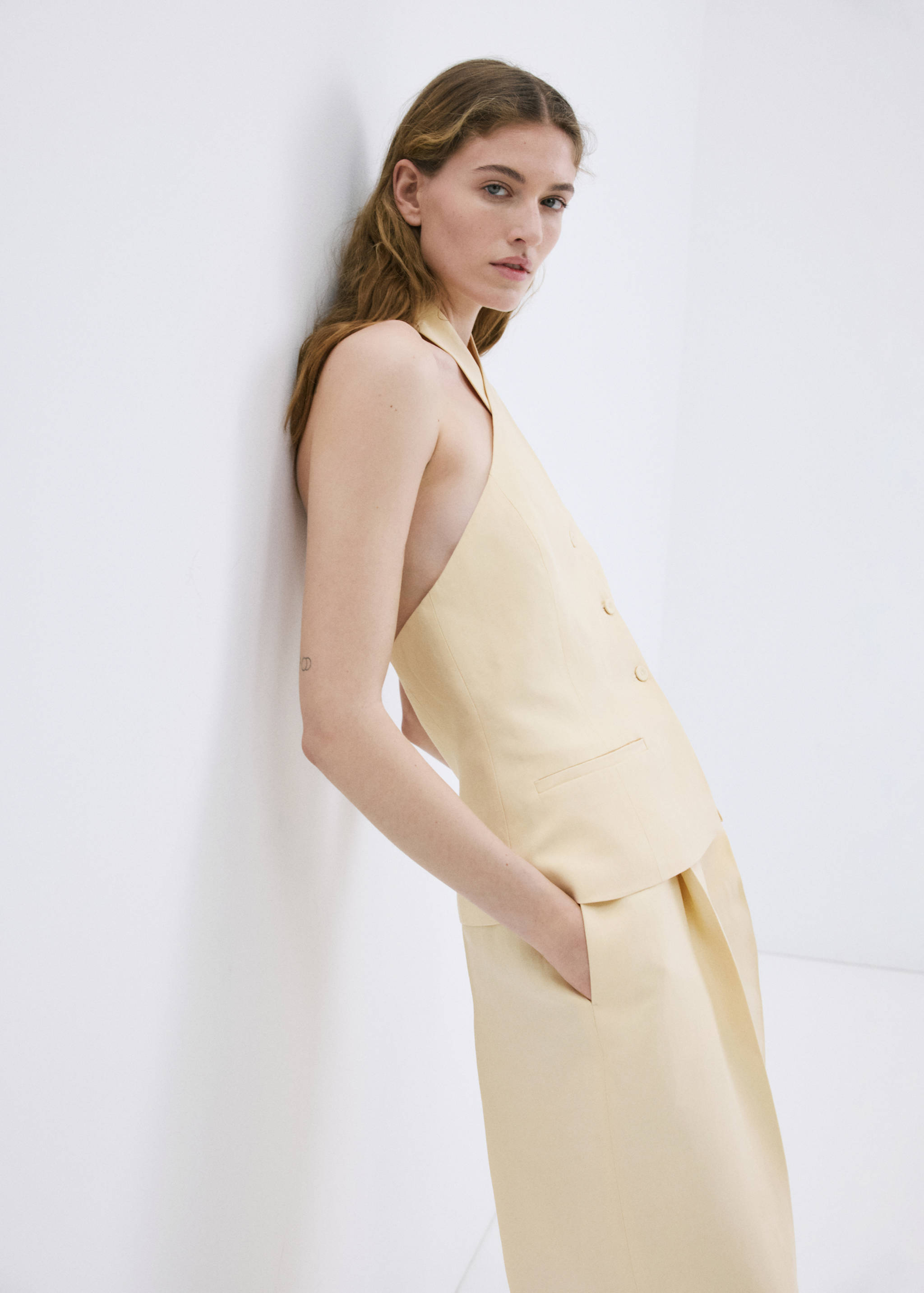 Top lin boutons - Plan moyen