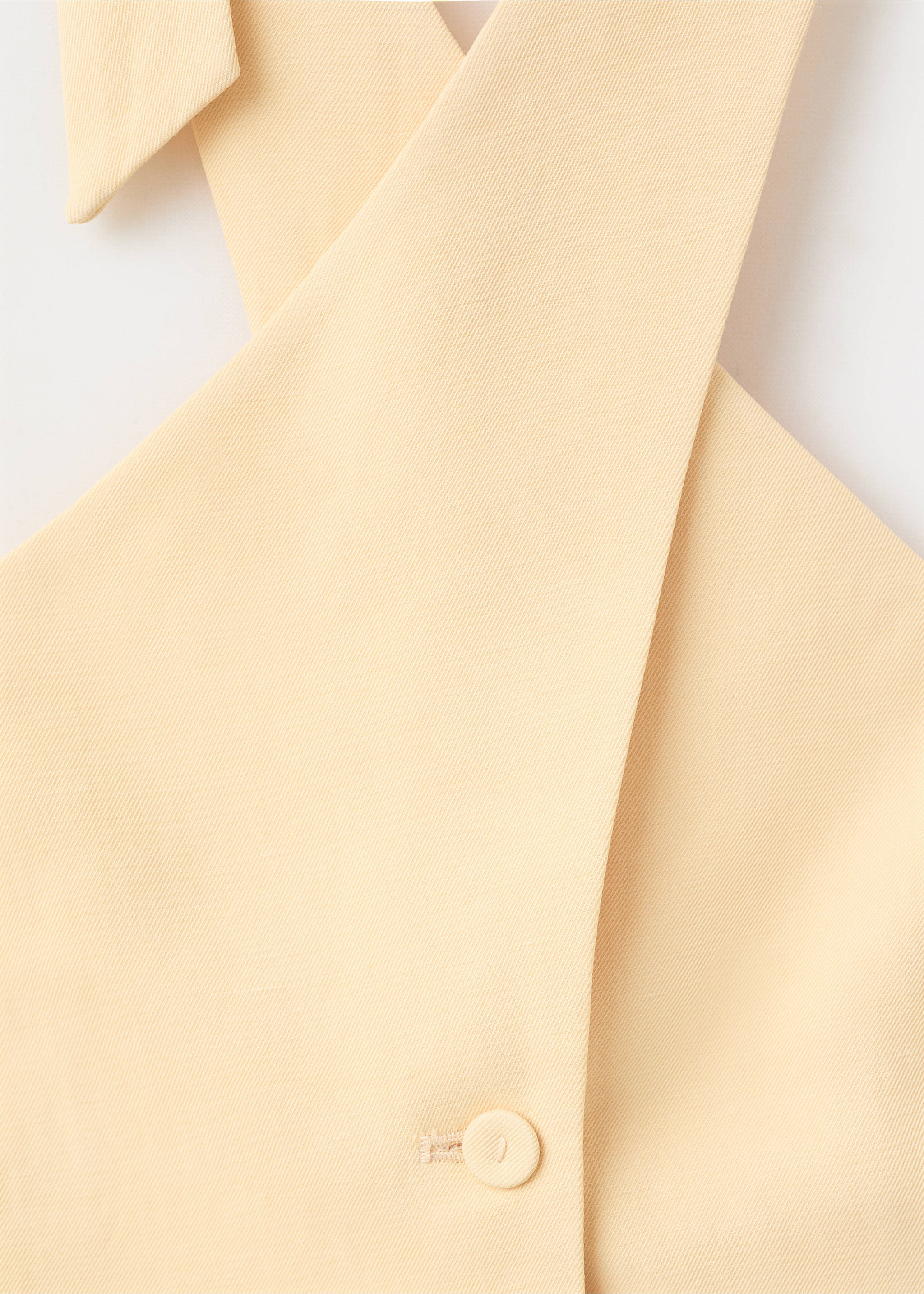 Top lin boutons - Détail de l'article 8, Jaune. Ref: 27077789-00.