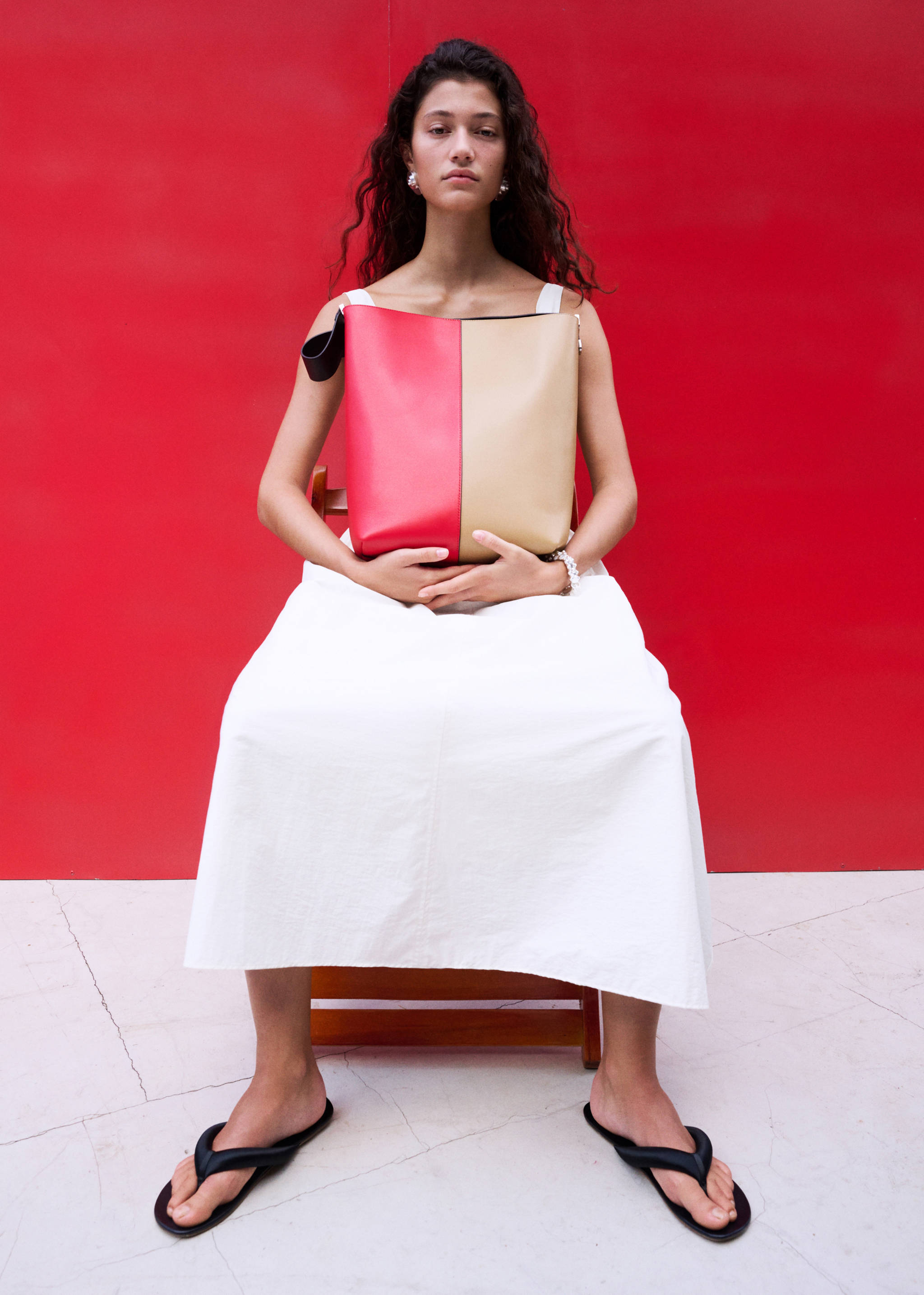 Padded sandal - General plane