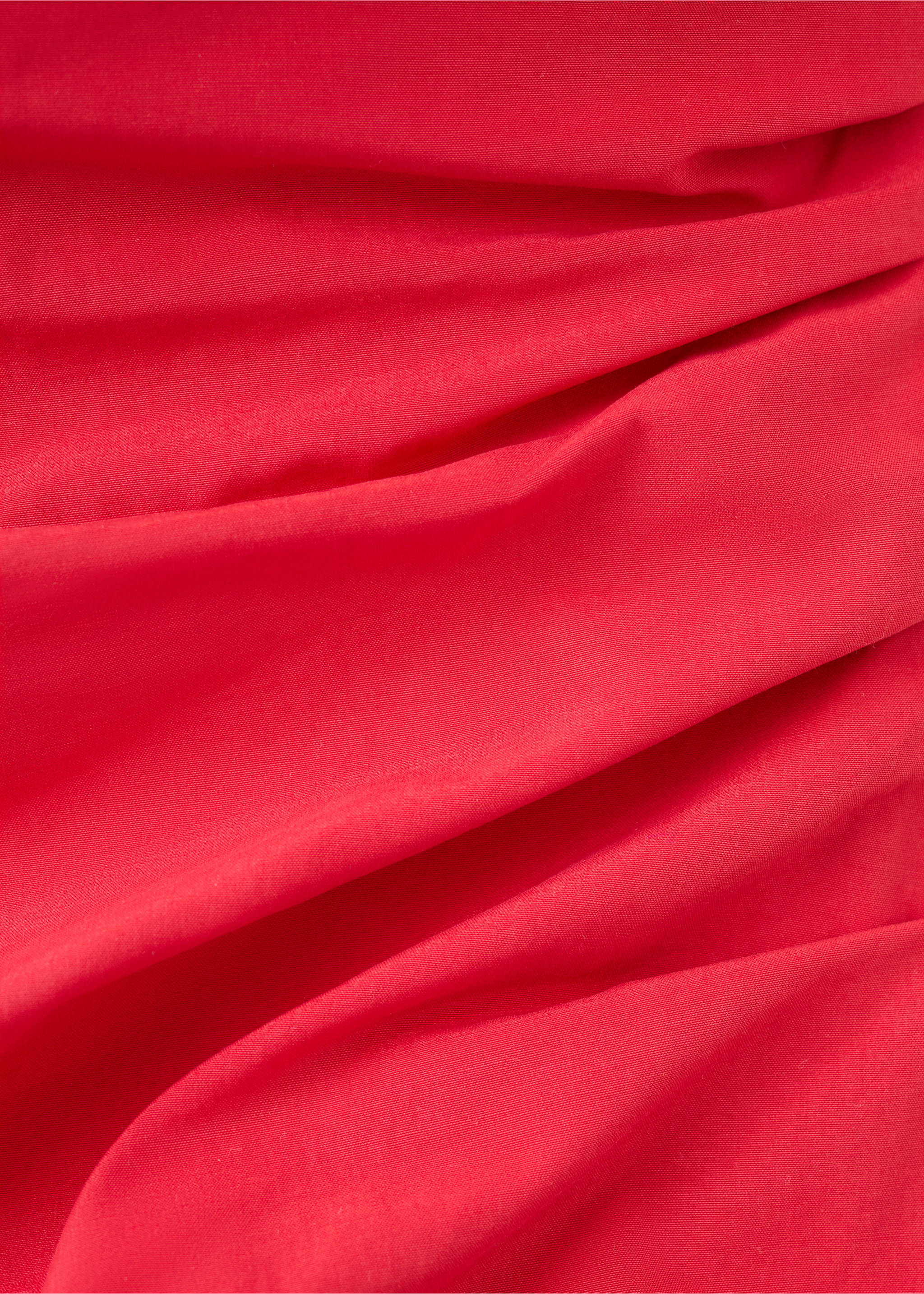 Combined strapless dress - Details of the article 8, Red. Ref: 27077794-00.