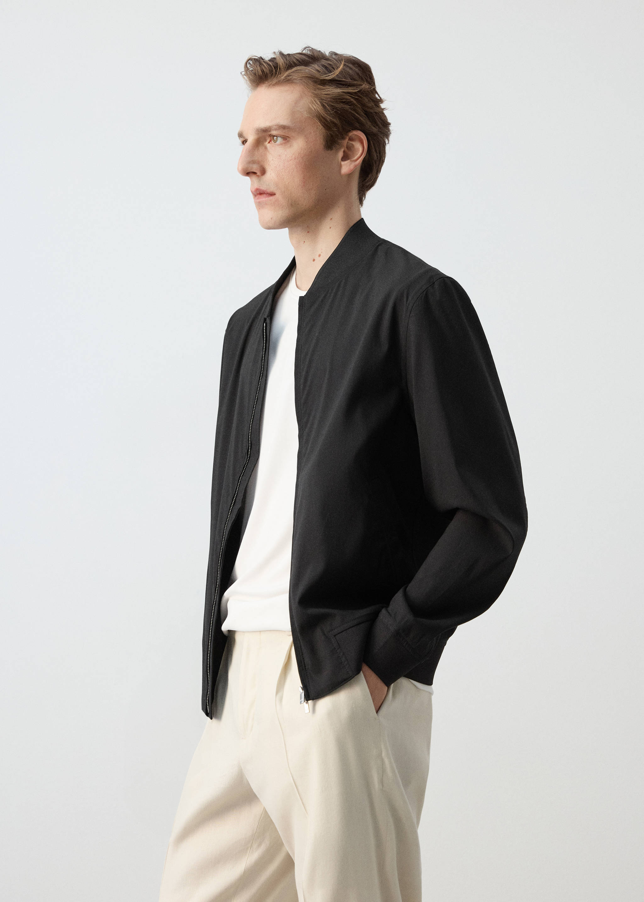 Bomber lyocell recta - Detalle del artículo 2