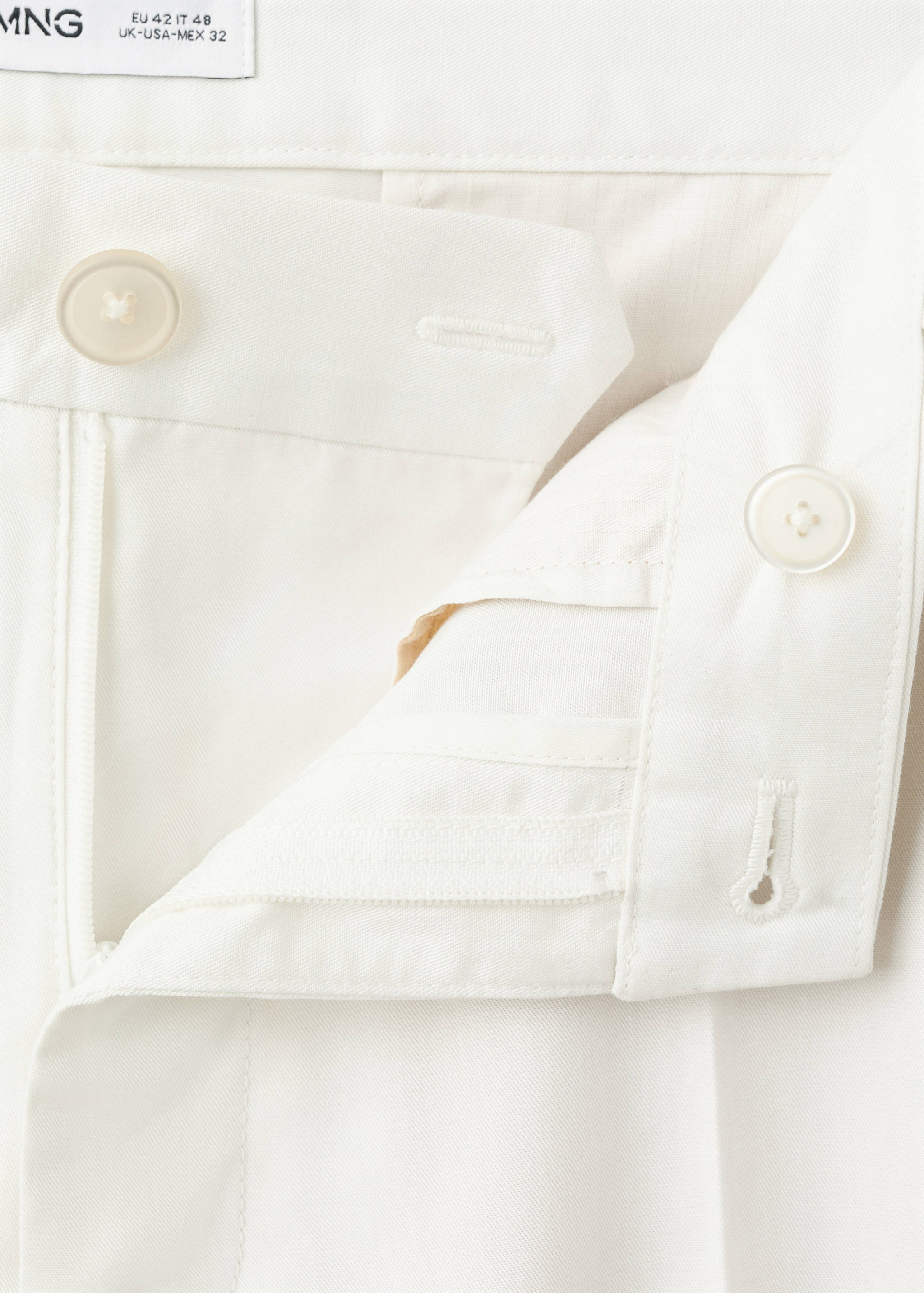 Regular-fit lyocell trousers - Details of the article 8