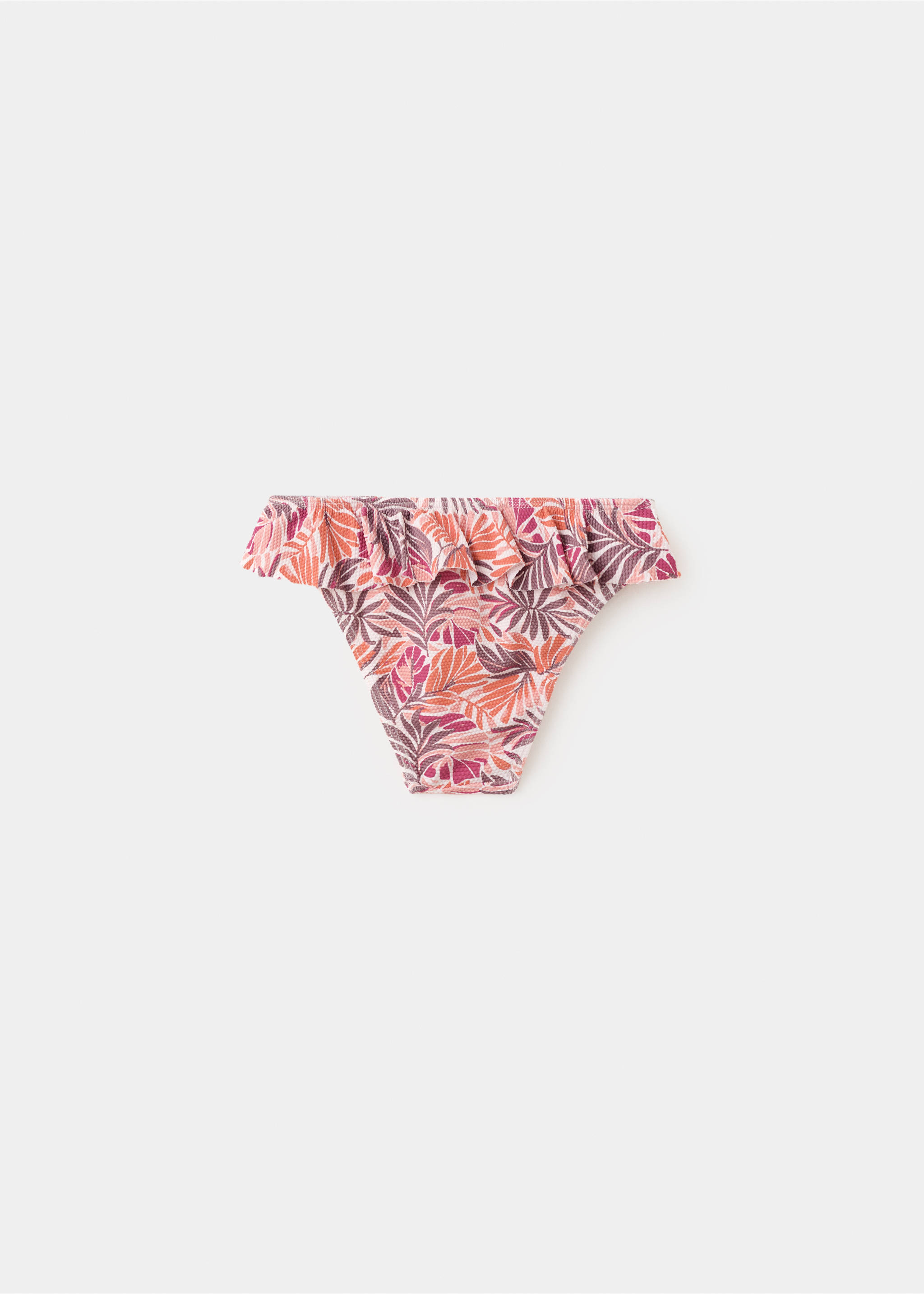 Culotte bikini volants - Verso de l’article, Orange. Ref: 27077895-00.
