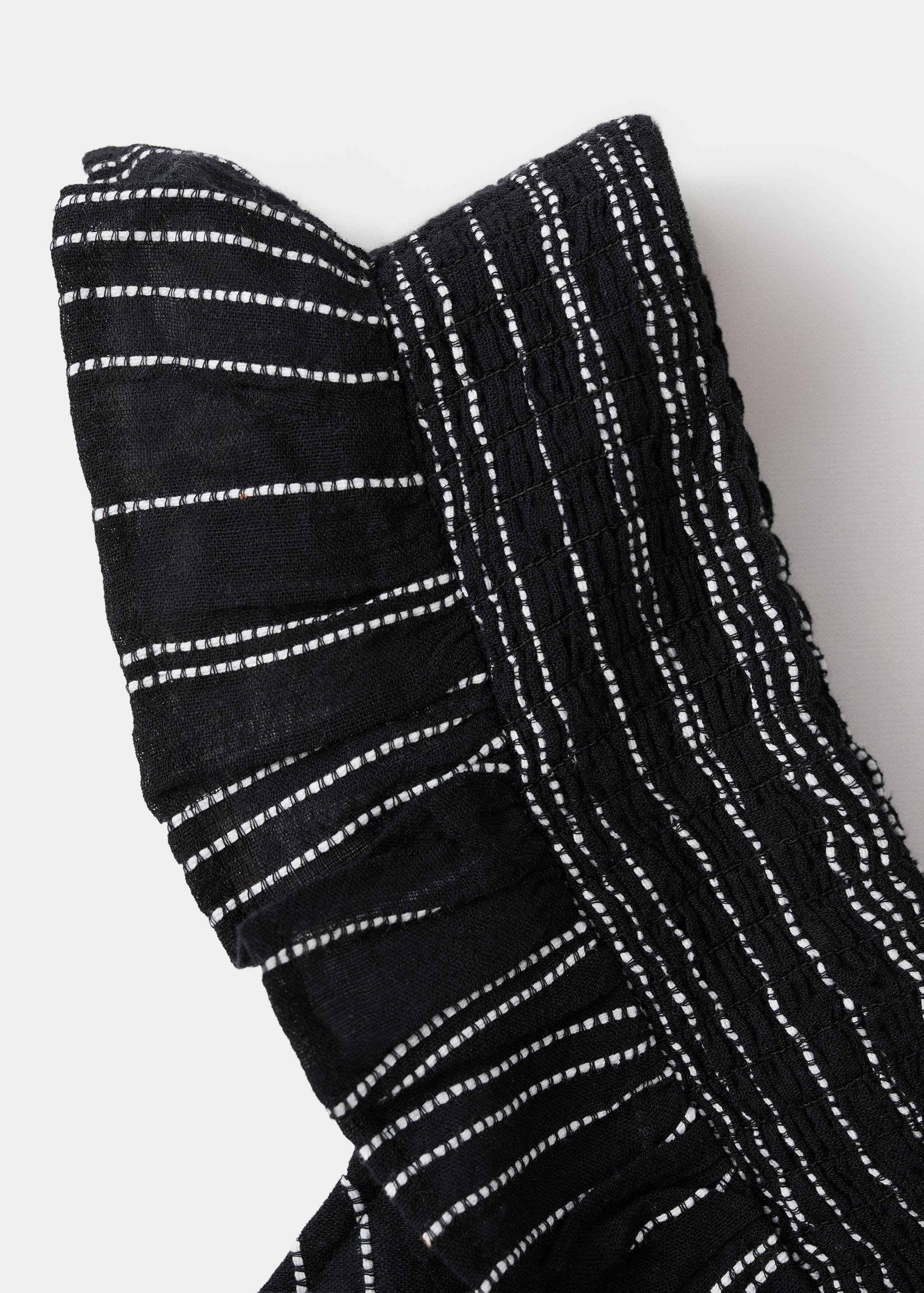 Ruffles embroidered top - Details of the article 8