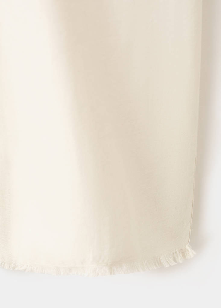 Fluid trousers with studs — Sand