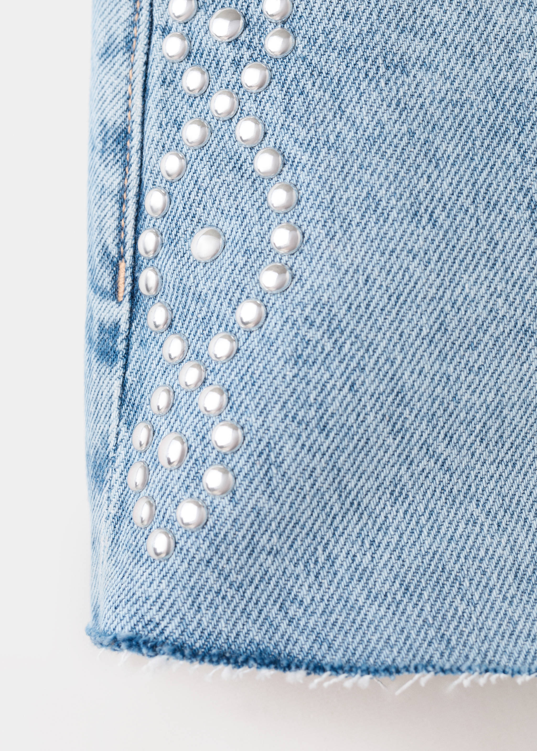 شورتات خصر عالي مع دبابيس - تفاصيل المنتج 0