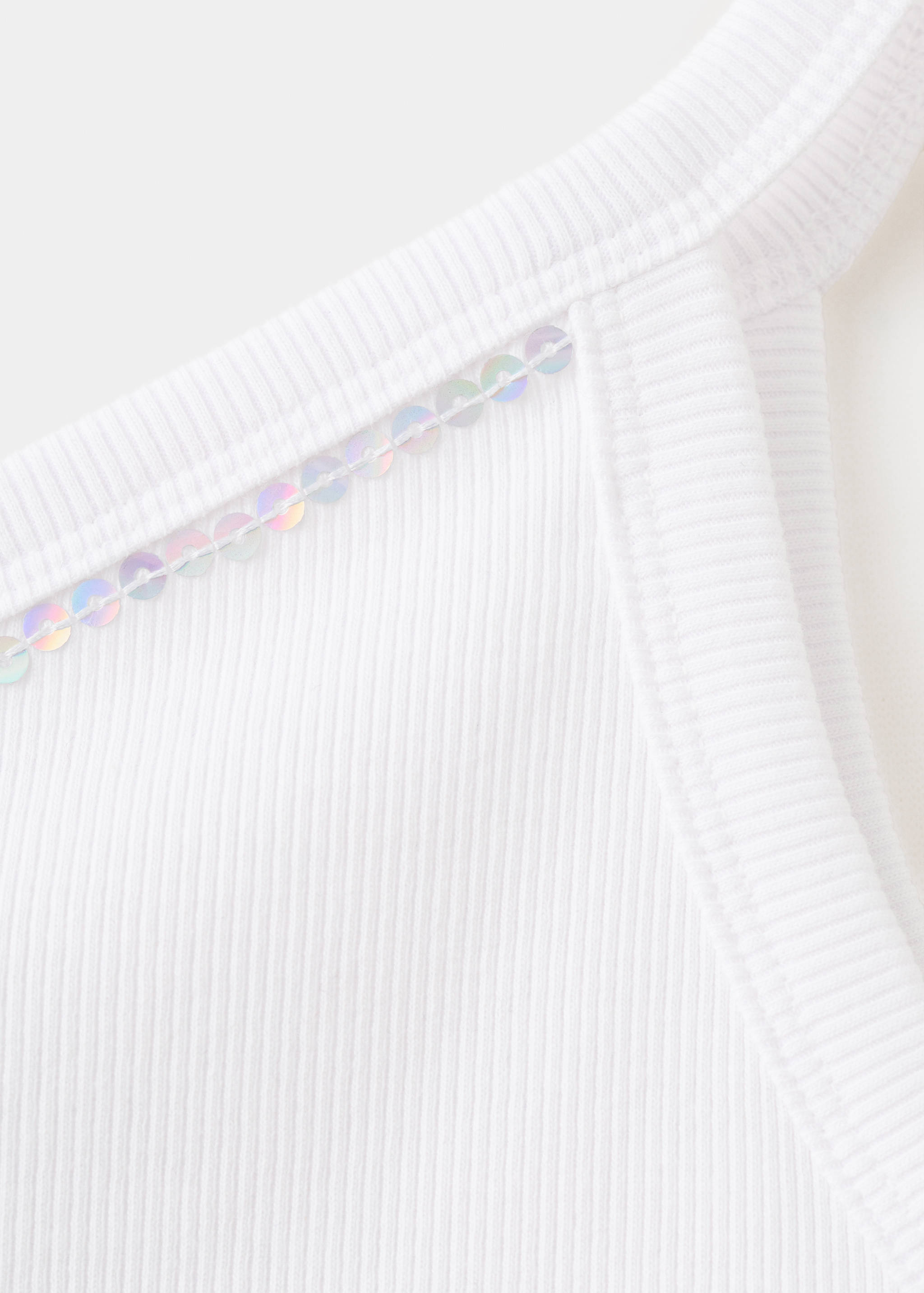 بلوزة قطنية غير متناسقة - تفاصيل المنتج 8