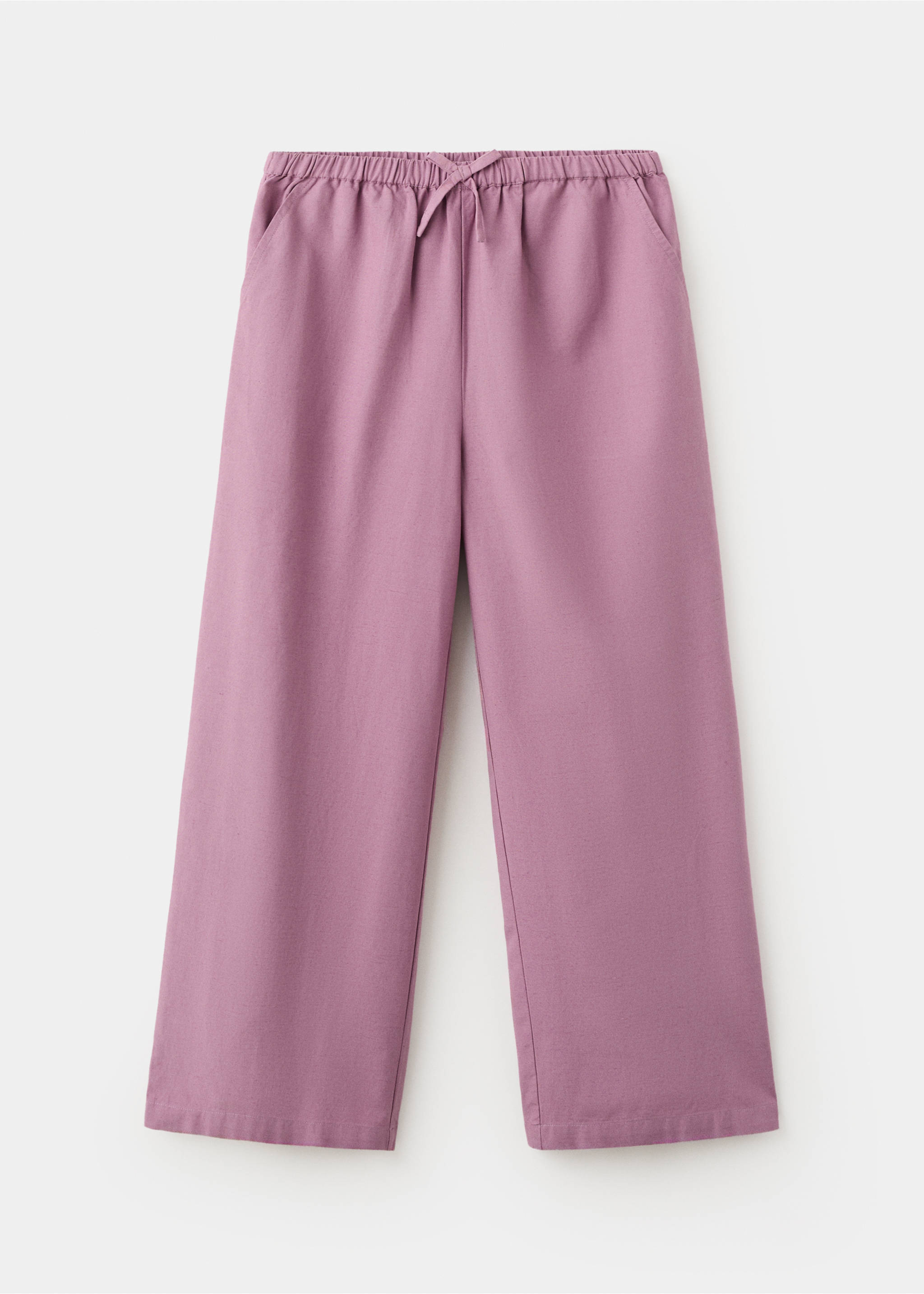 Pantalon droit fluide - Article sans modèle, Violet clair/pastel. Ref: 27077908-00.