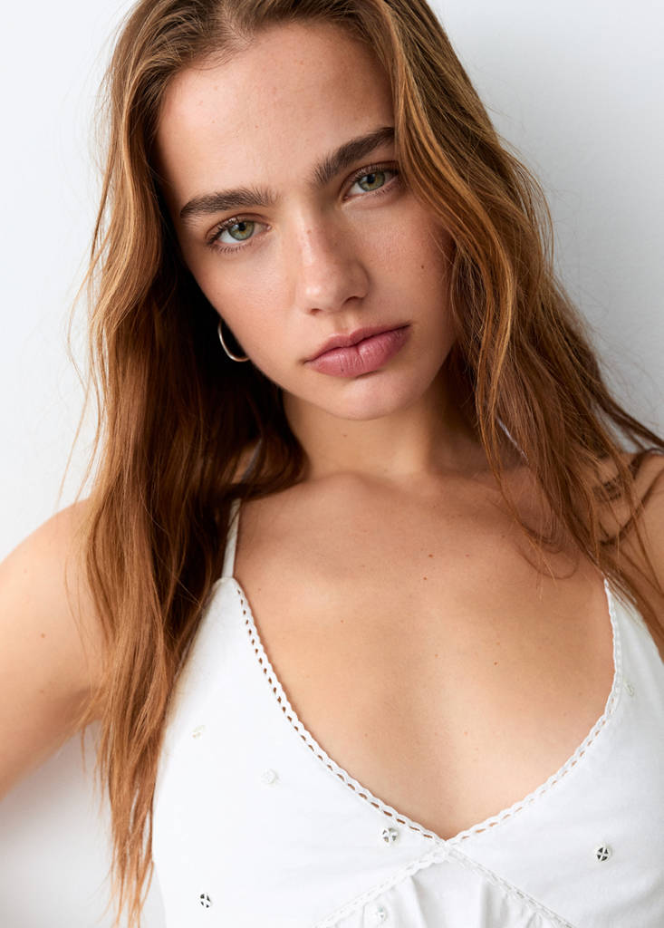 Open-back top — Off White