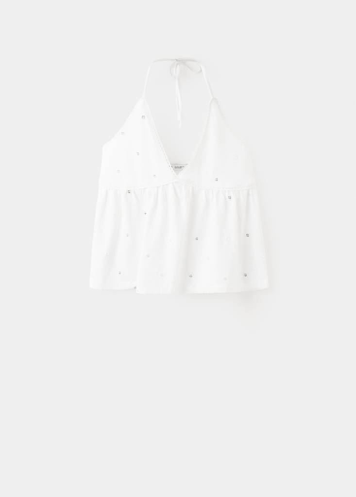 Open-back top — Off White
